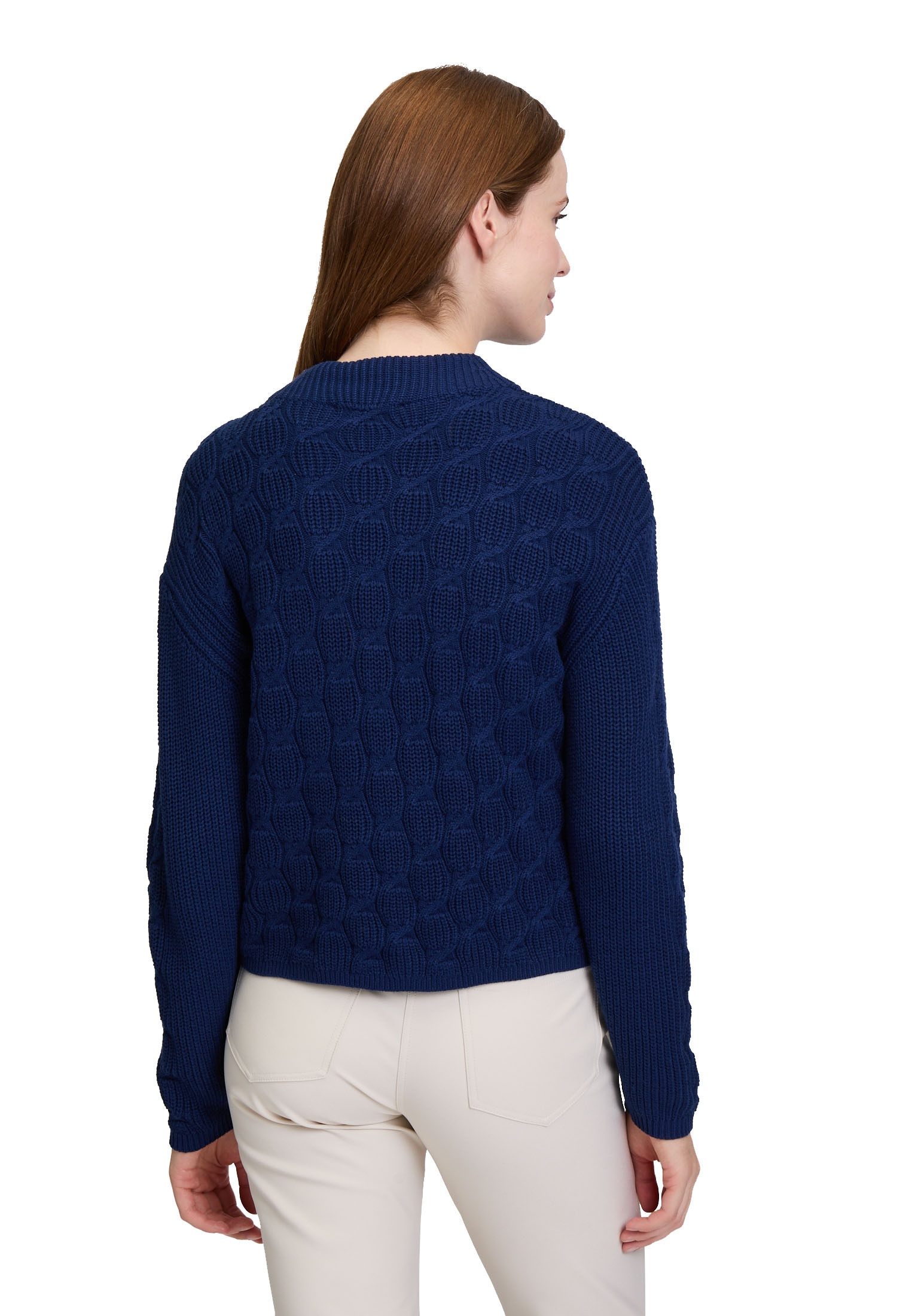 Betty Barclay Rundhalspullover »Grobstrick-Pullover mit Struktur«