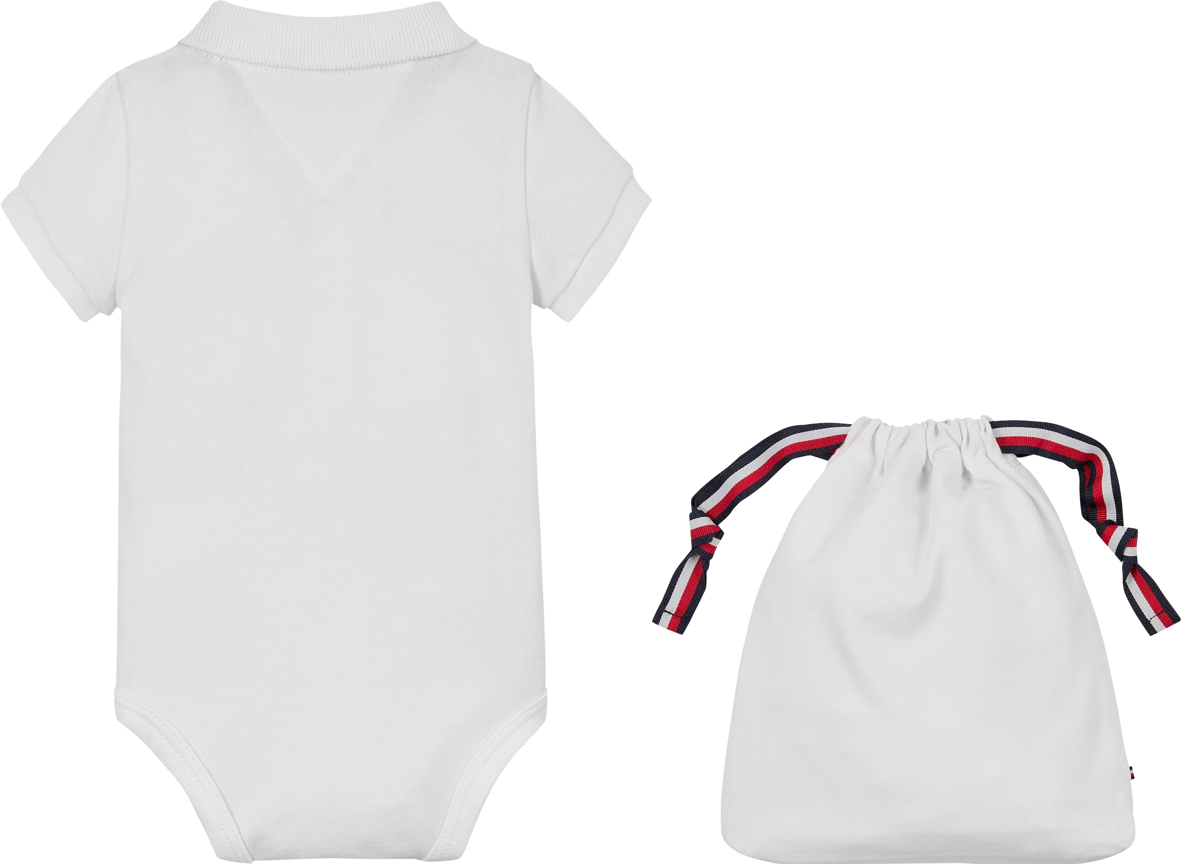 Tommy Hilfiger Neugeborenen-Geschenkset »POLO BODY GIFTPACK« Set, 2er, 2 Stk. tlg. mit Polokragen