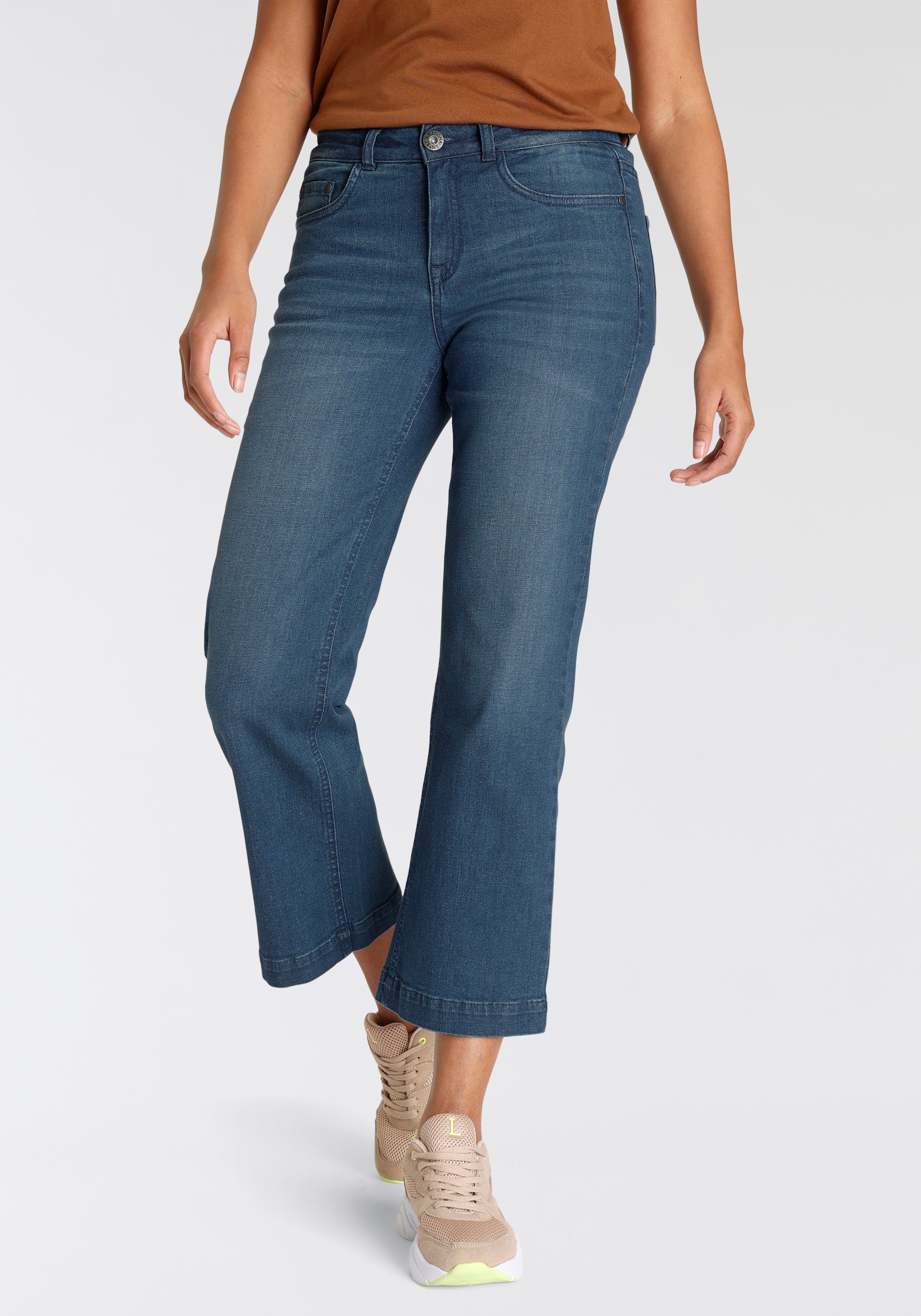 Arizona Weite Jeans, High Waist im OTTO Online Shop
