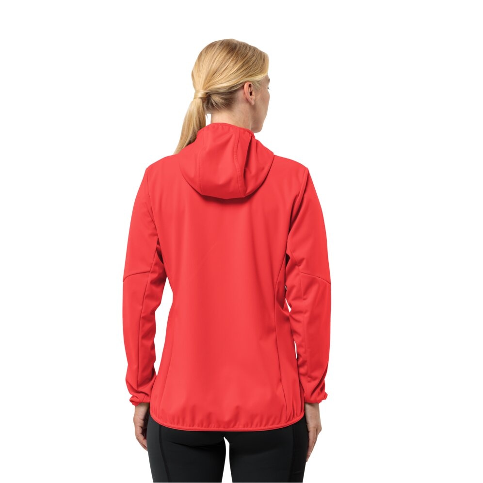 Jack Wolfskin Softshelljacke »FELDBERG HOODY W«, mit Kapuze, Kapuze: fest mit der Jacke verbunden