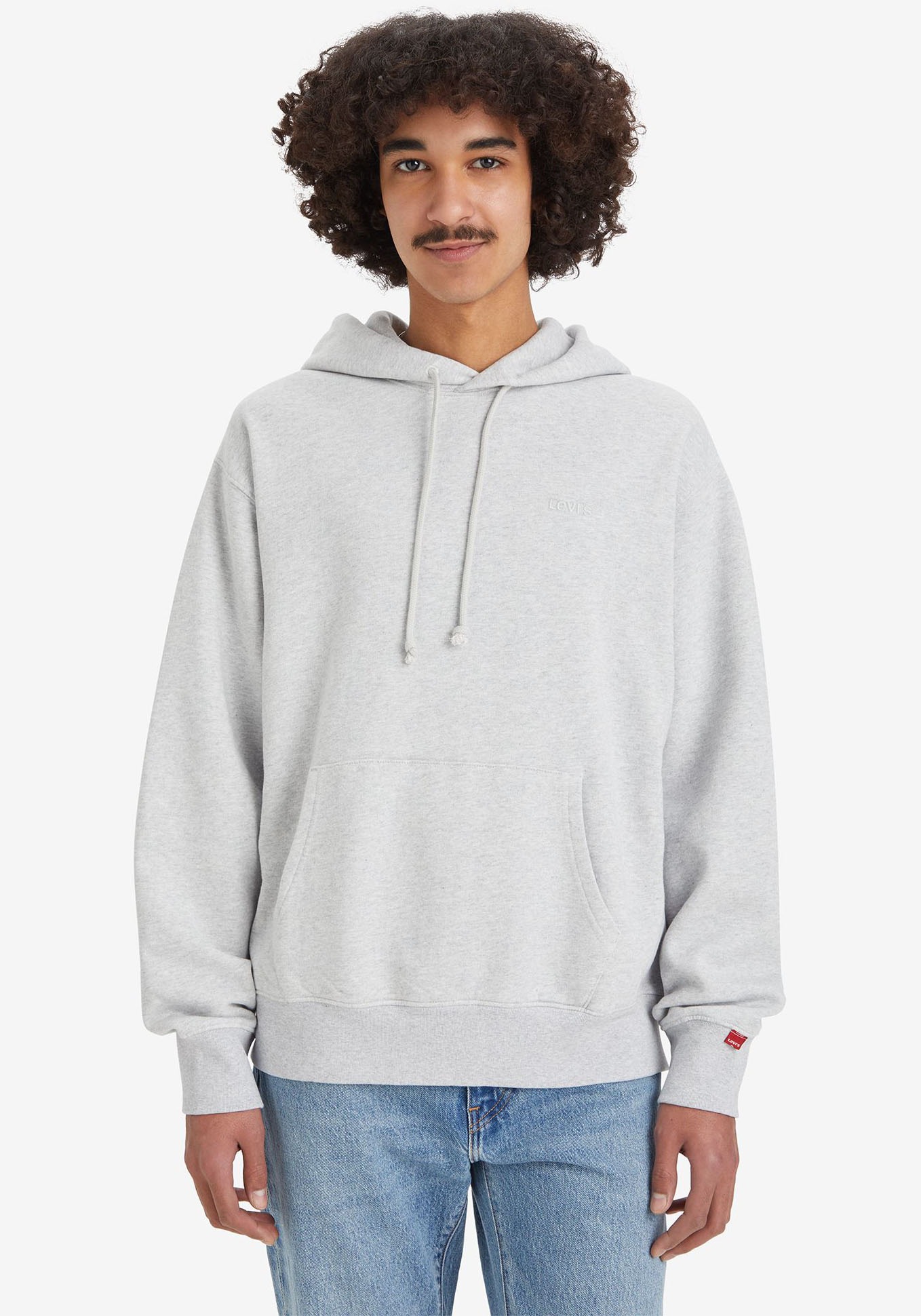 Levi's® Hoodie »THE AUTHENTIC HOODIE«, mit kleiner Ton-in-Ton Logostickerei auf der Brust