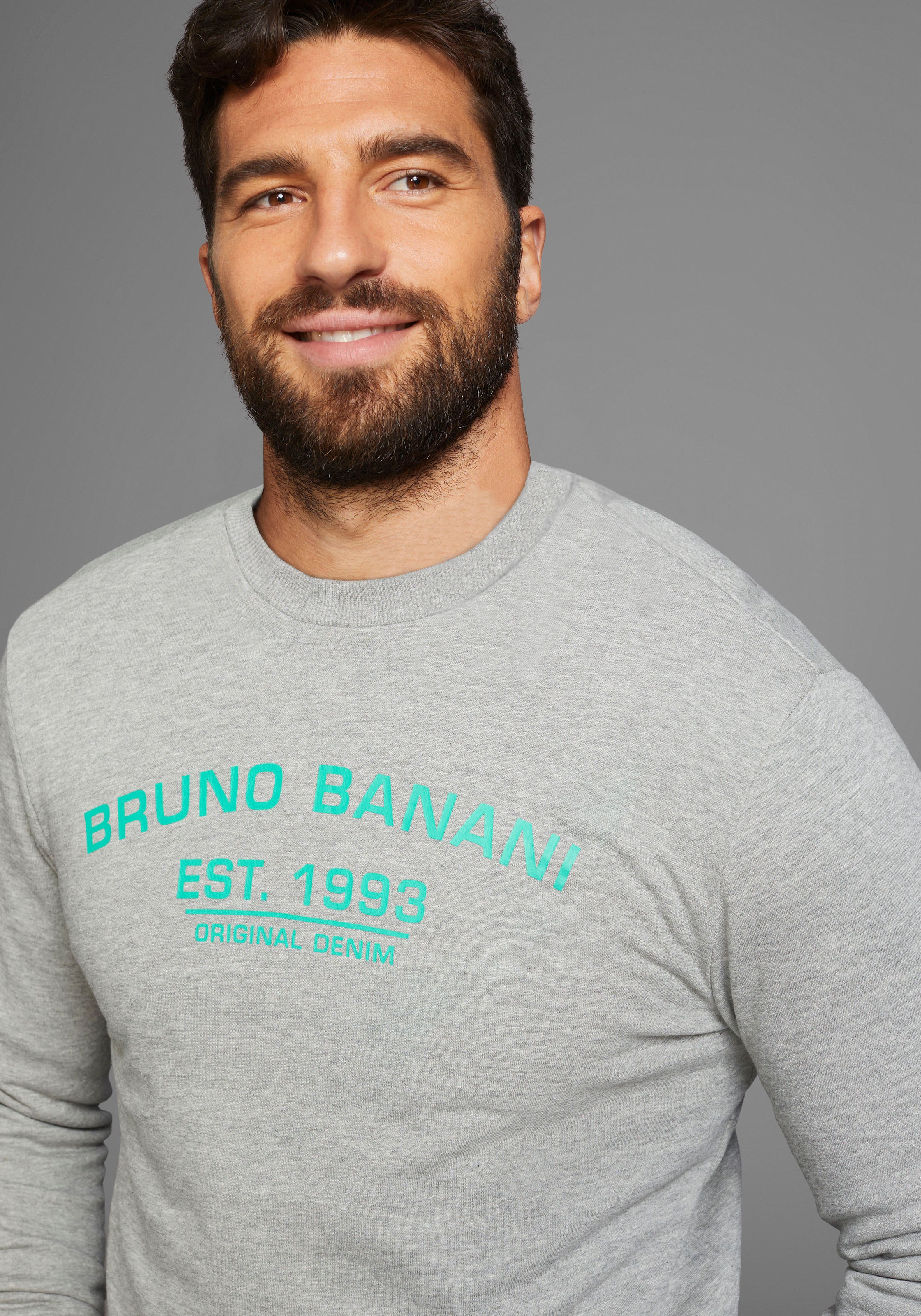 Bruno Banani Sweatshirt, mit Logoprint - NEUE KOLLEKTION