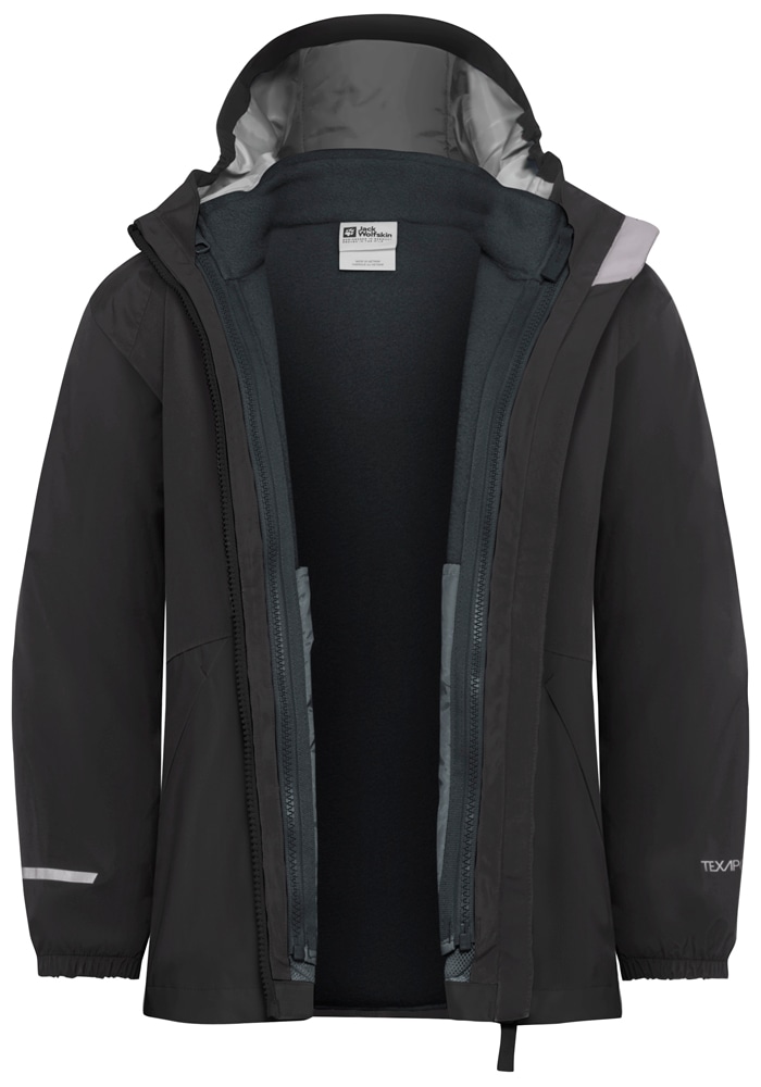Jack Wolfskin 3-in-1-Funktionsjacke »ICELAND 3IN1 JACKET K« mit Kapuze