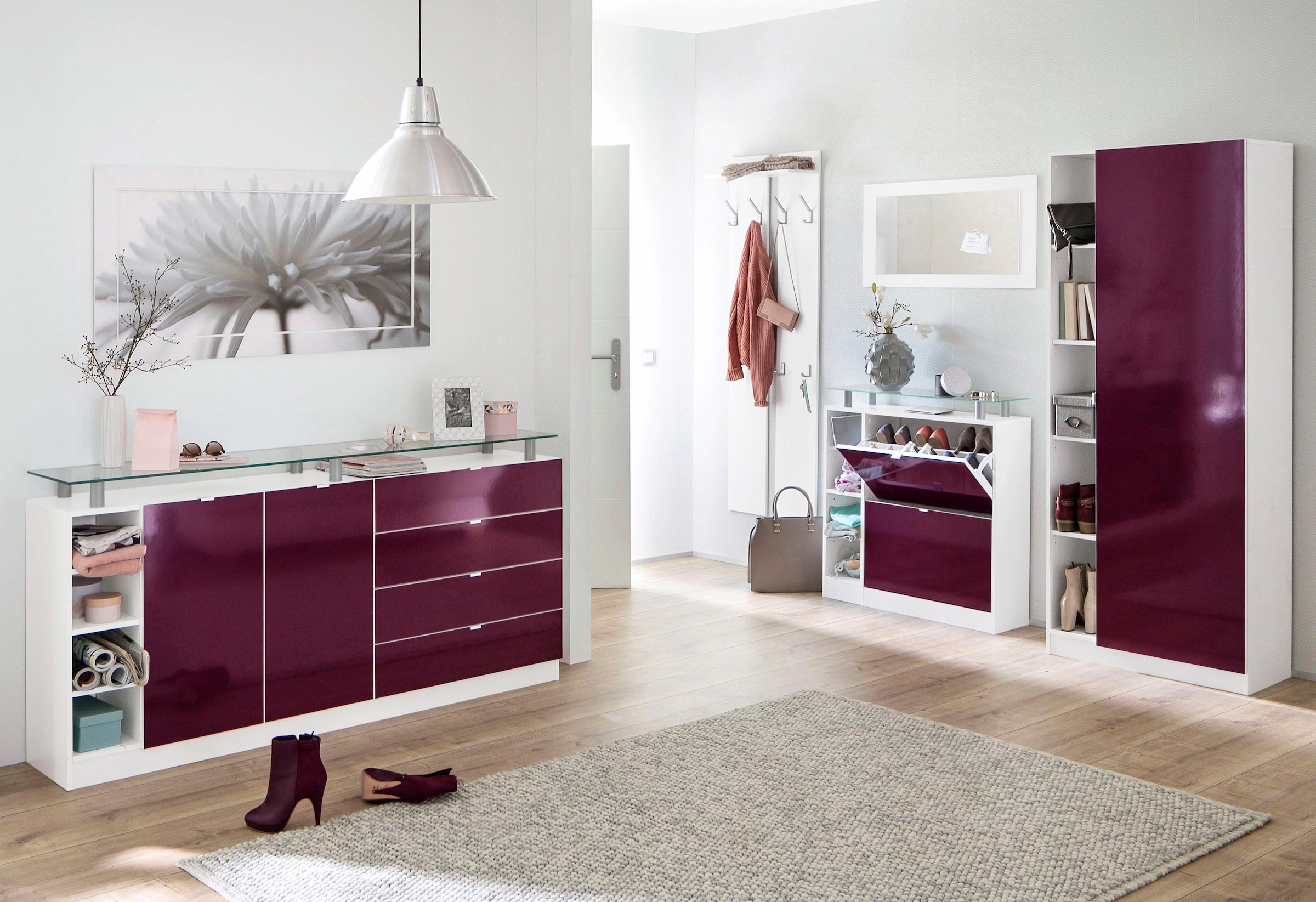 online 8 Möbel Garderobenpaneel kaufen Haken borchardt »Finn«, mit