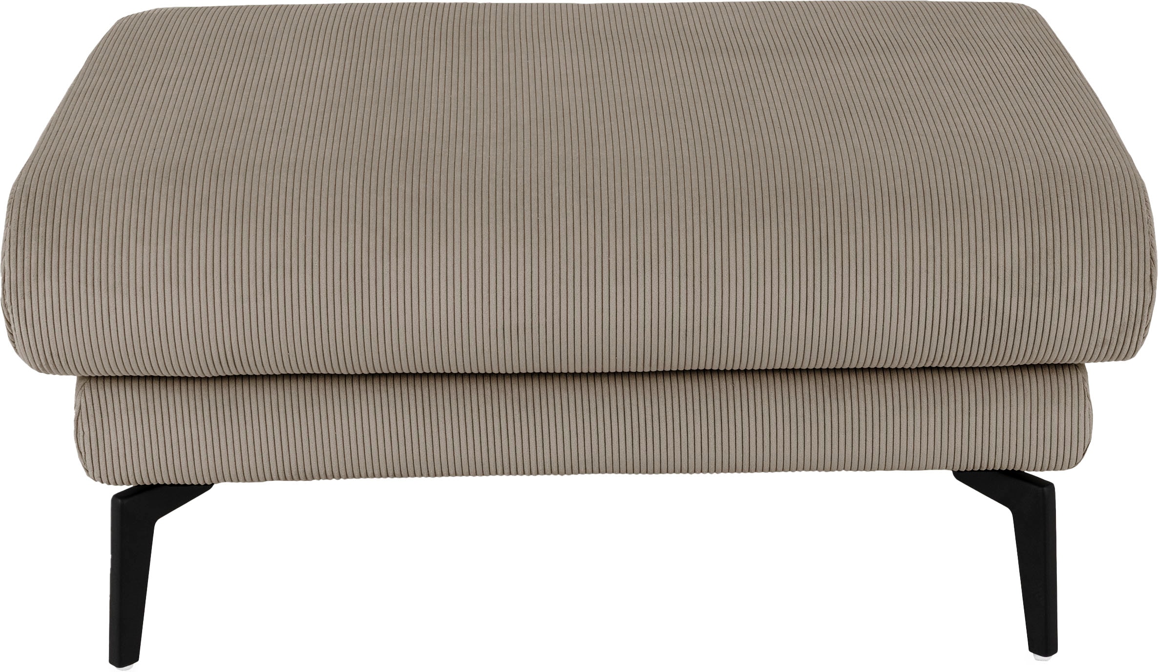 Die PlanBar Hocker »MP-IN23147«, (1 St.), stylische Metallfüße mit Bodenfreiheit, moderner Feincord-Bezug