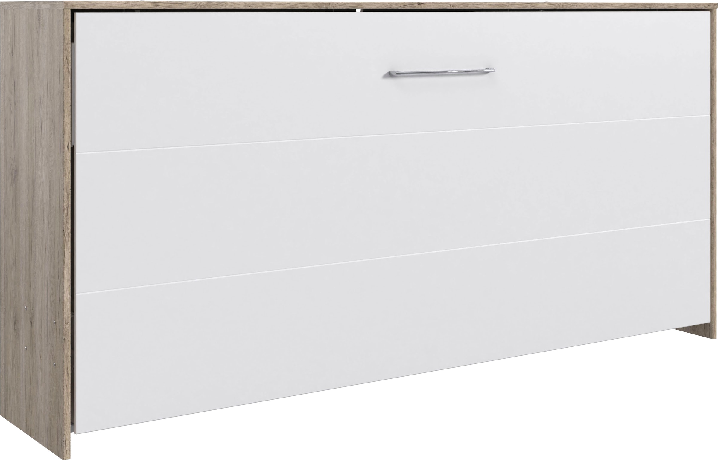 Wimex Schrankbett »Juist Schrankklappbett Gästebett« horizontal klappbar, 3 Liegeflächen, mit Lattenrost, Made in Germany