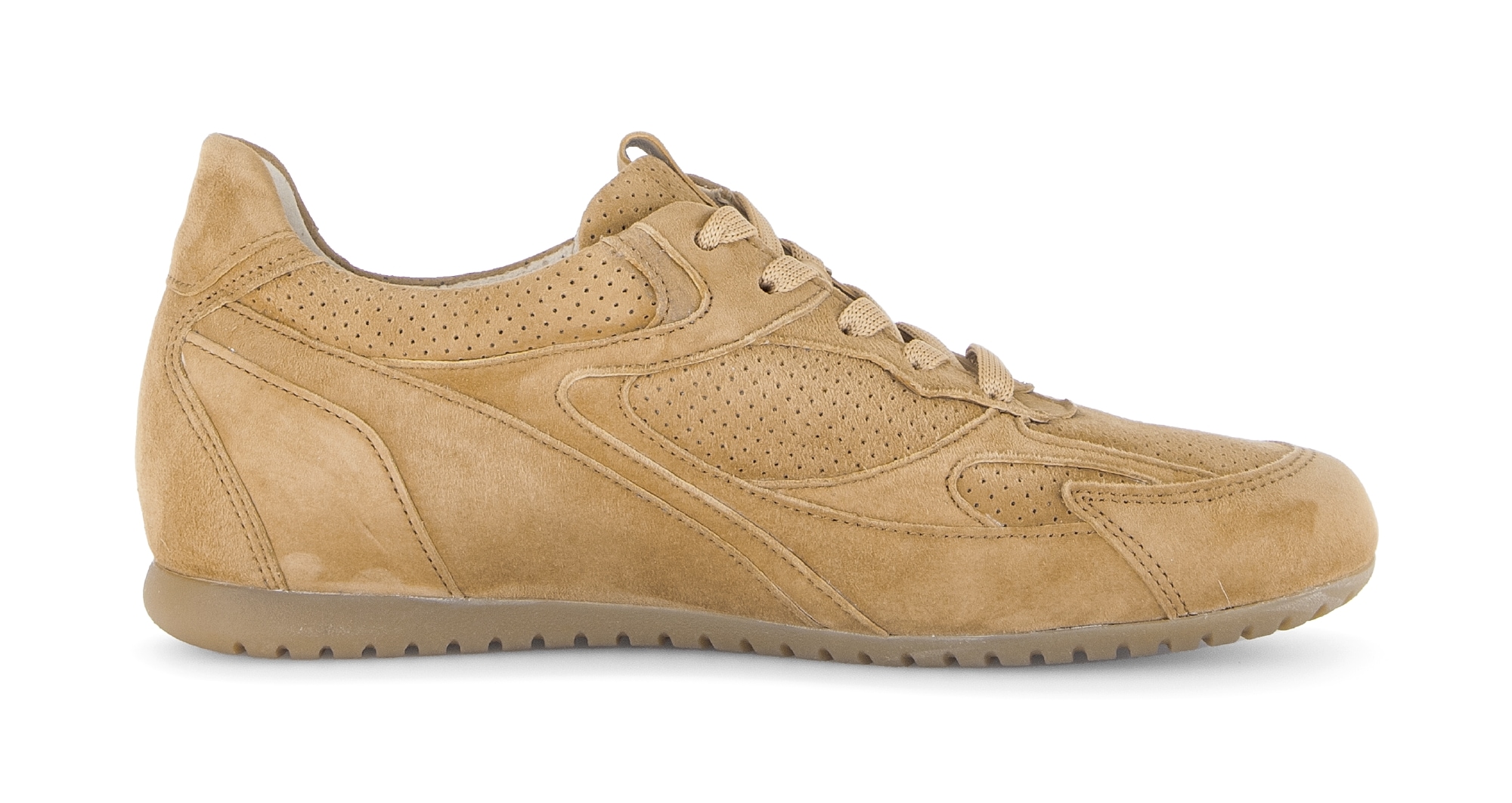 Gabor Sneaker »DAVOS«  Freizeitschuh, Halbschuh, Schnürschuh mit Lochmuster, G-Weite