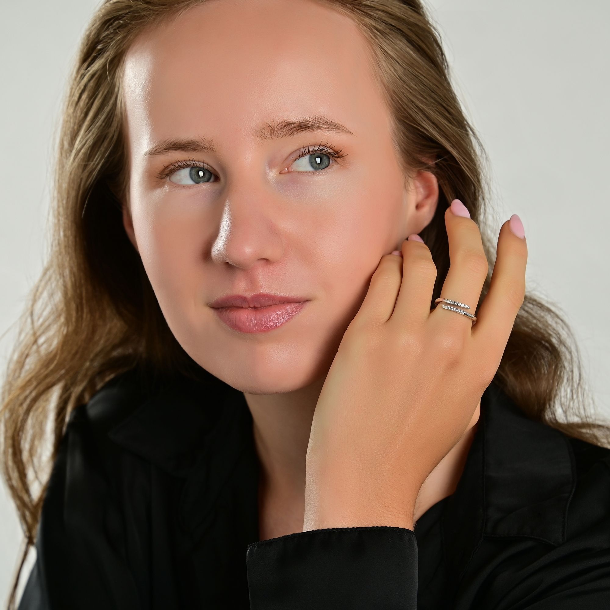 Adelia´s Fingerring »Damen Ring aus 925 Silber mit Zirkonia«