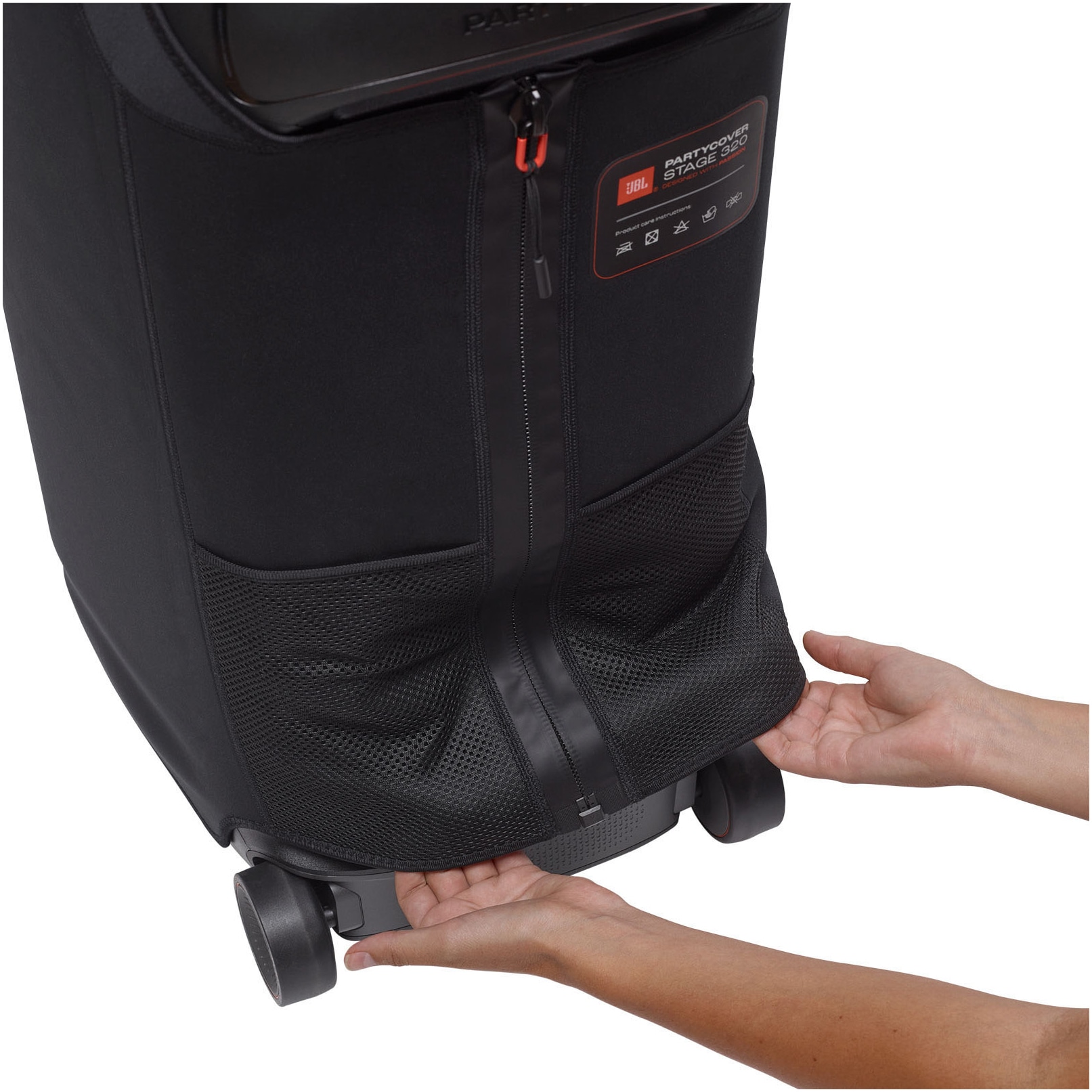 JBL Lautsprecher-Hülle »PartyCover Stage 320 für JBL PartyBox 320« staub- und kratzfest, Schutzhülle, robust, faltbar