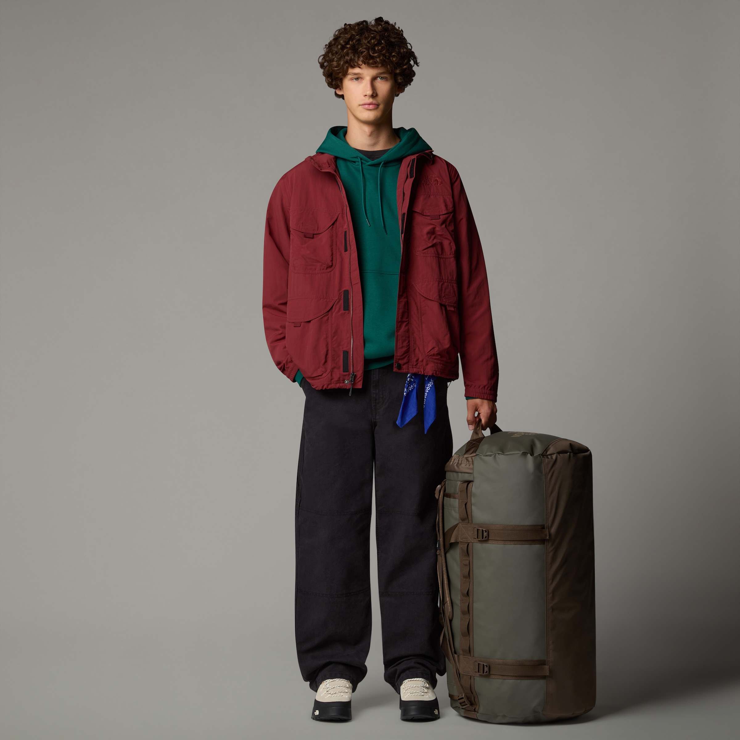 The North Face Sporttasche »BASE CAMP DUFFEL - L«, (1 tlg.), 95 Liter Volumen