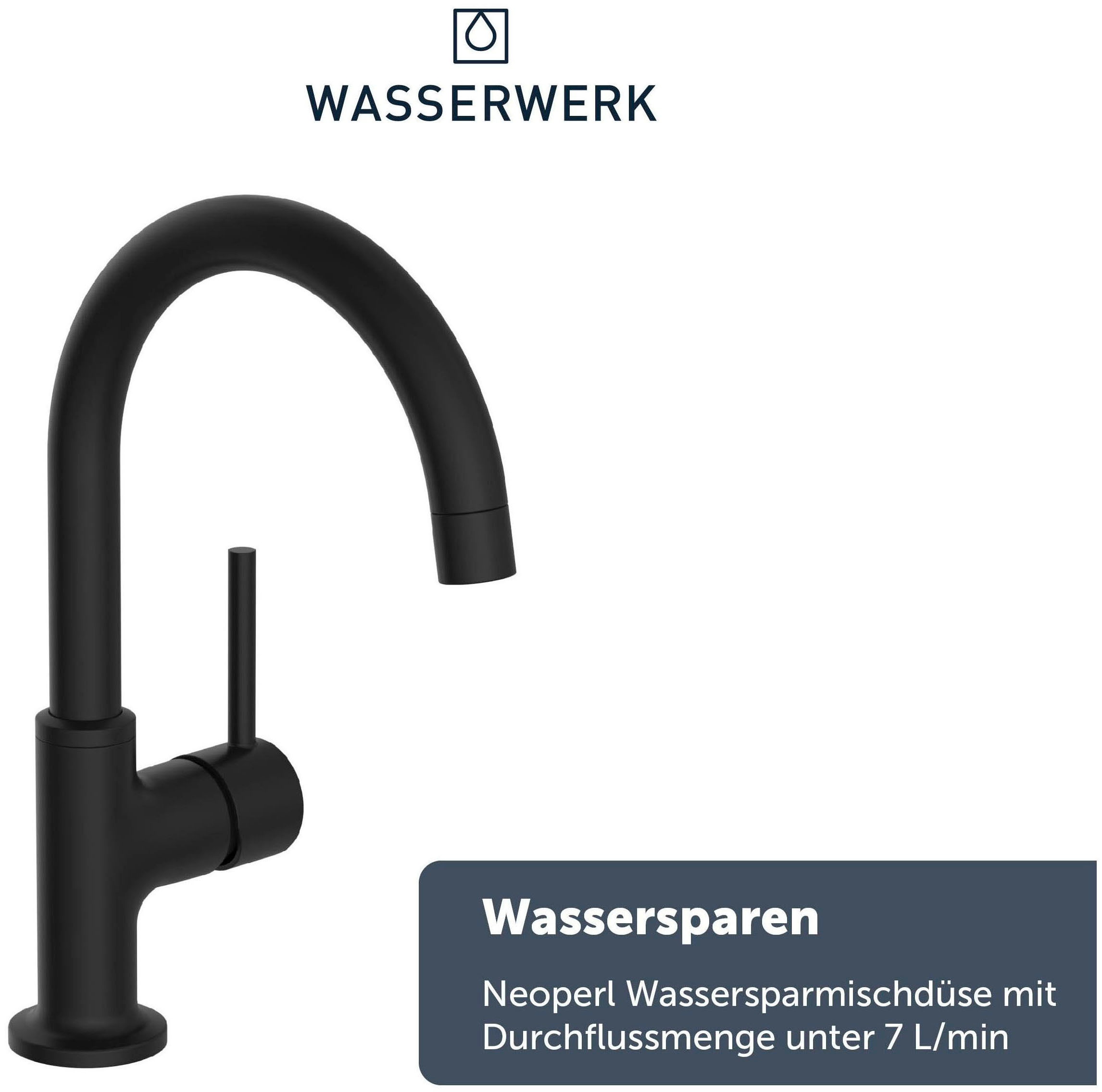 WASSERWERK Waschtischarmatur »WT 14«