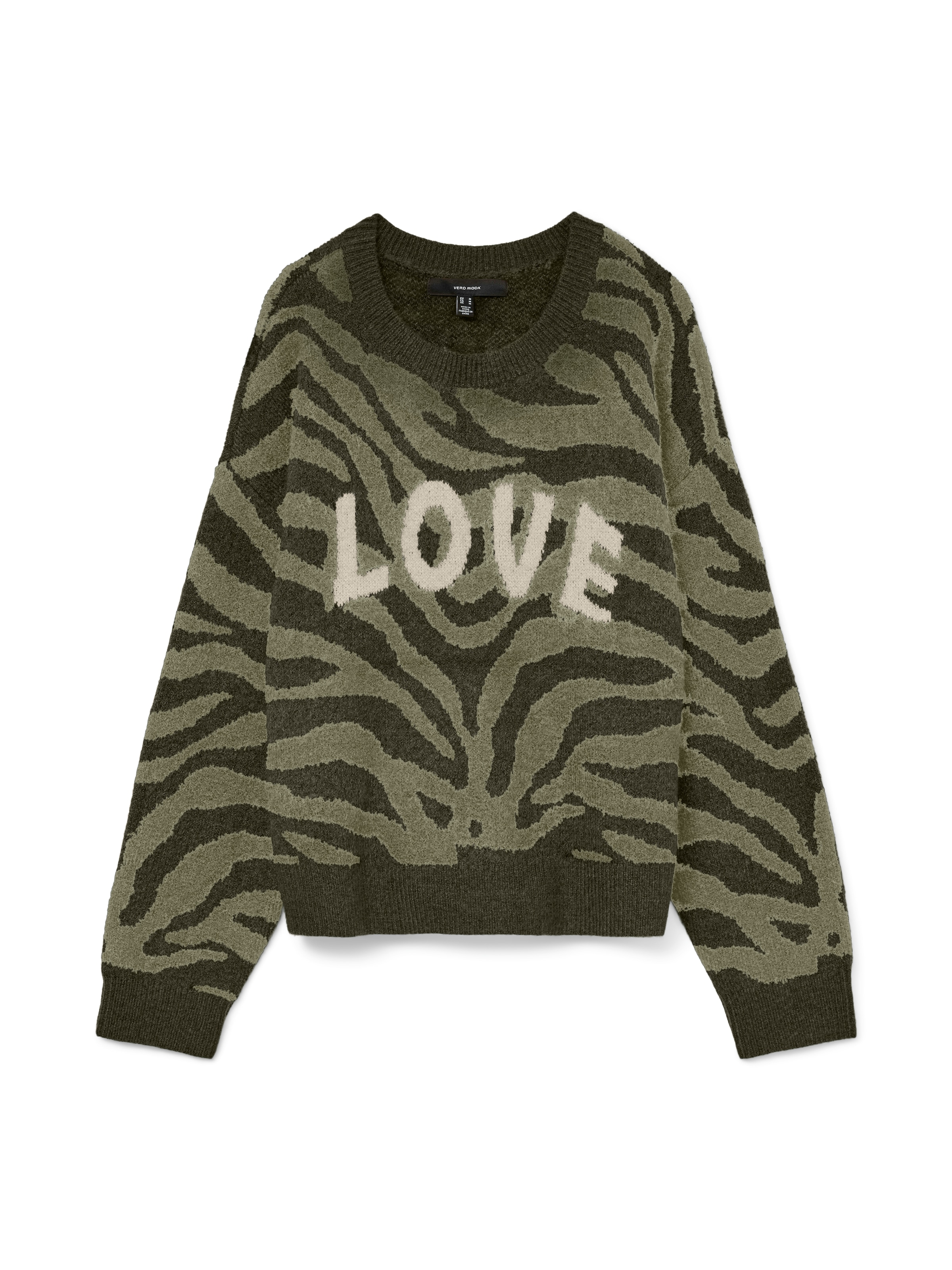 Vero Moda Strickpullover »VMNEWKAI LS O-NECK PULLOVER BOO«