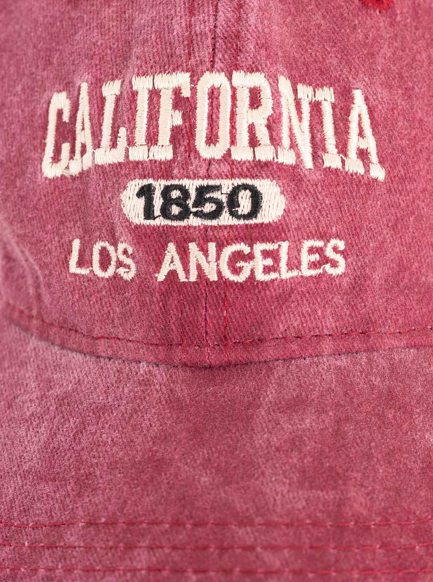 Zwillingsherz Baseball Cap »"California"« Vintage Look, Statement Stickerei