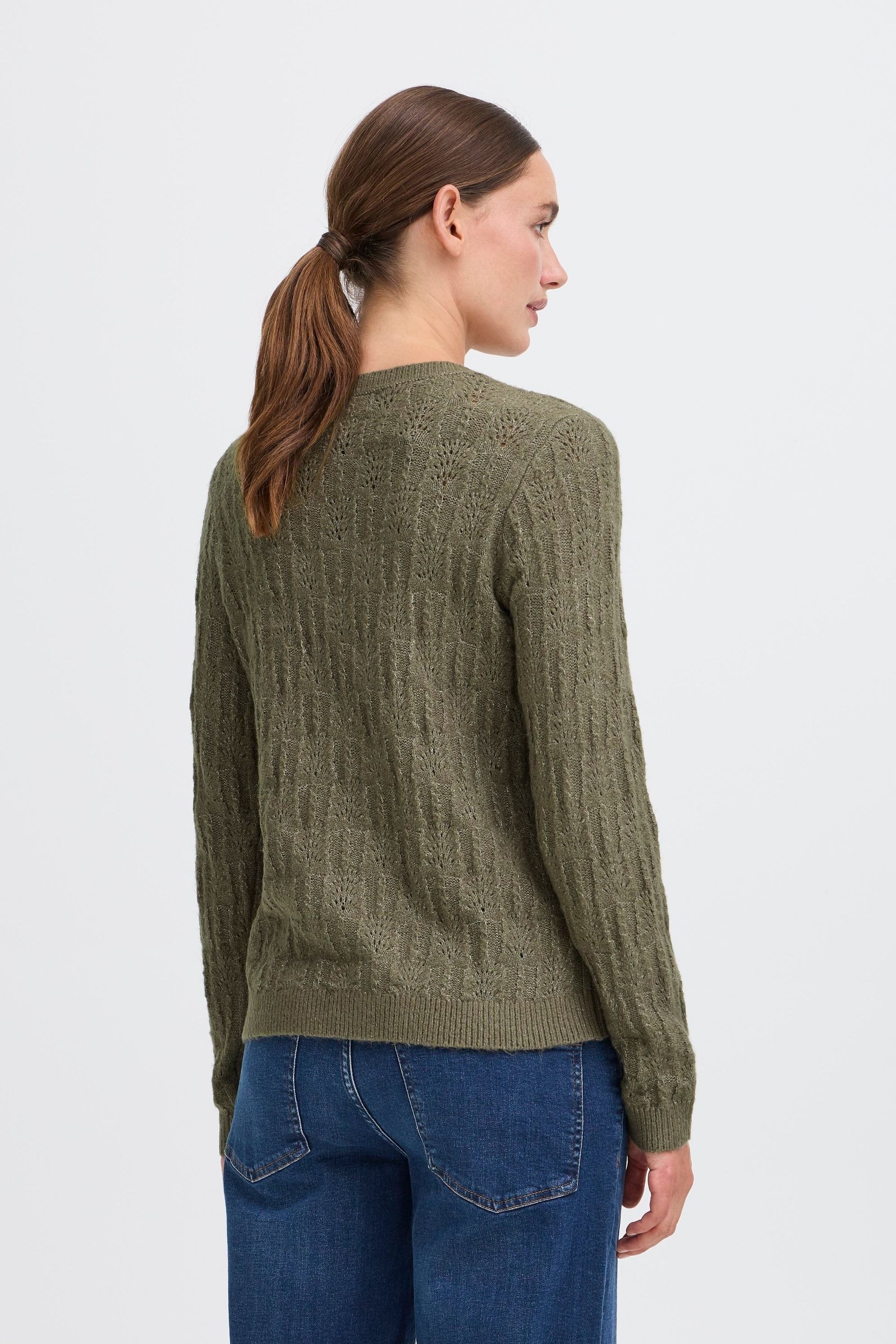 OXMO Strickfleece-Pullover »Strickpullover OXFSINVA«