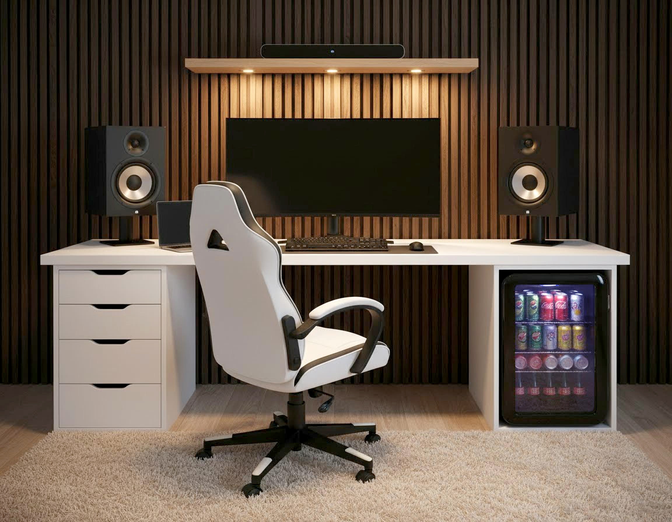 Hanseatic Getränkekühlschrank »HBC68ERBH« 68 cm hoch 44 cm breit