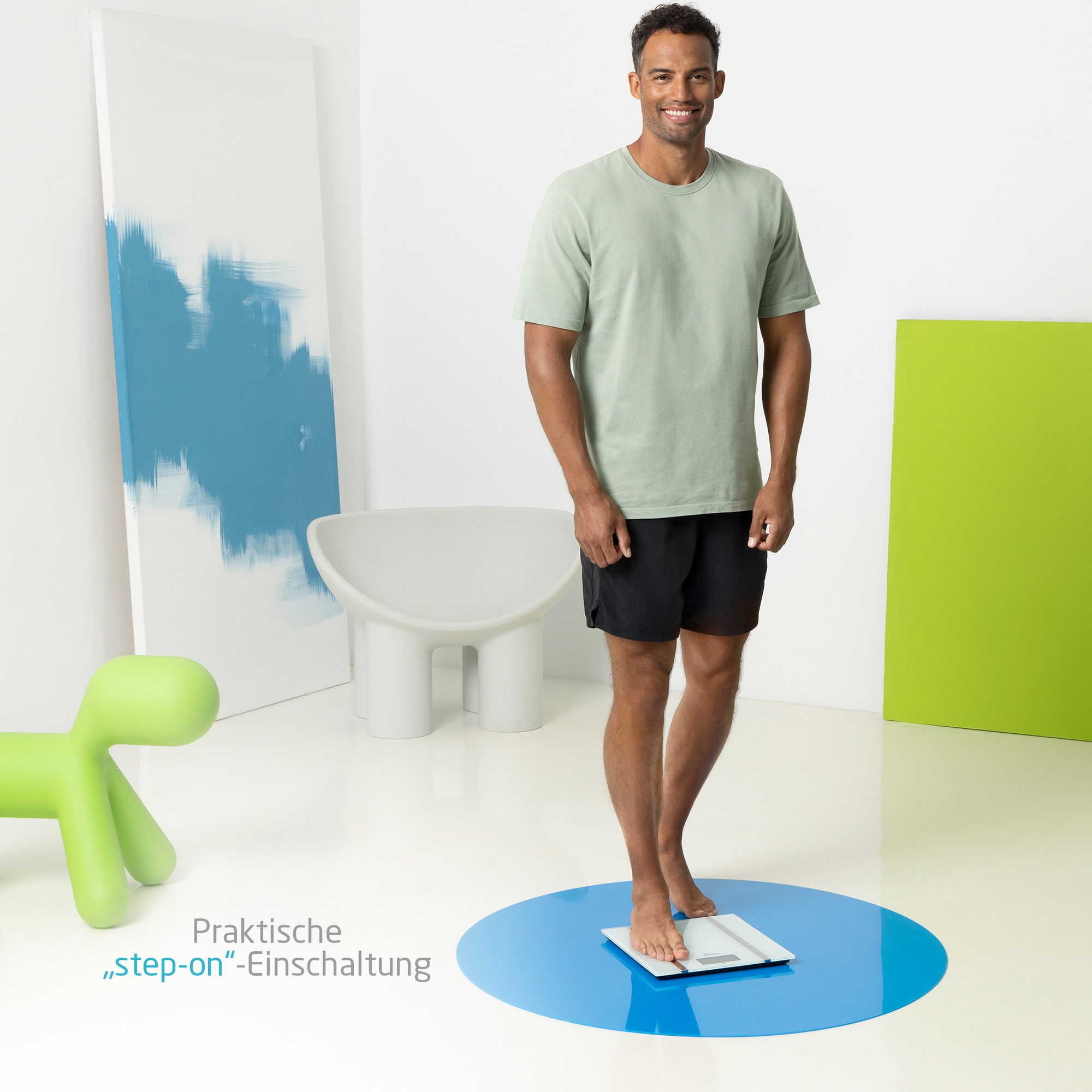 Medisana Körper-Analyse-Waage »BS-70E« Gewicht, Körperfett, Körperwasser,
Muskel-/Knochenmasse, Kalorien, BMI