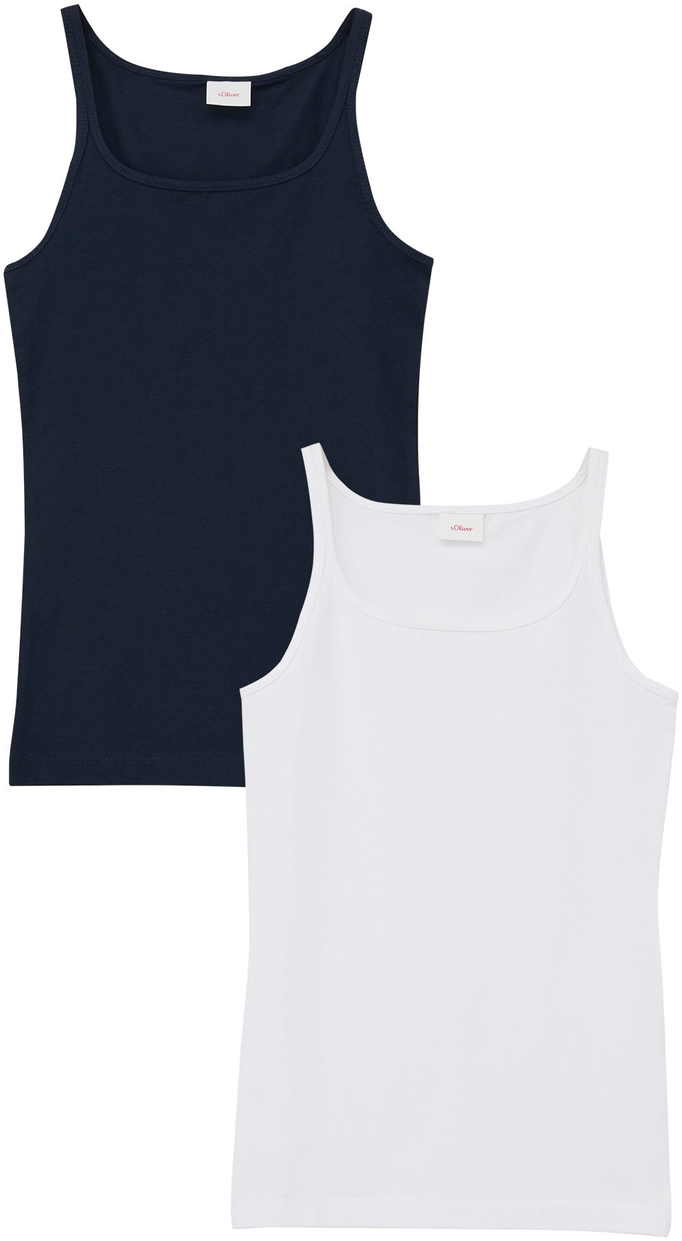 s.Oliver Junior Trägertop, (Set, 2 tlg.), in Basic-Optik kaufen