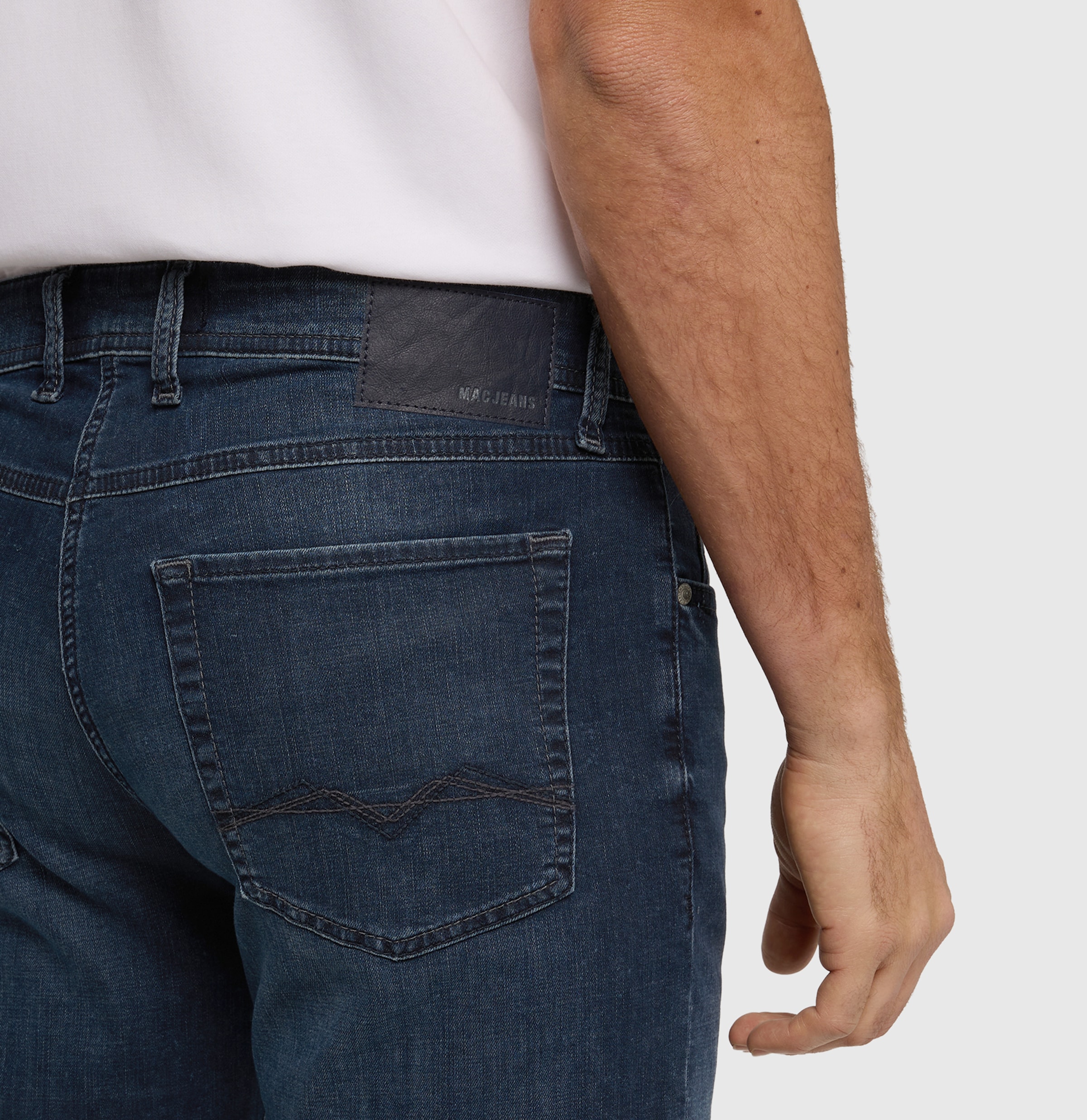MAC Jeansbermudas »Arne« im 5-Pocket-Style mit Stretch