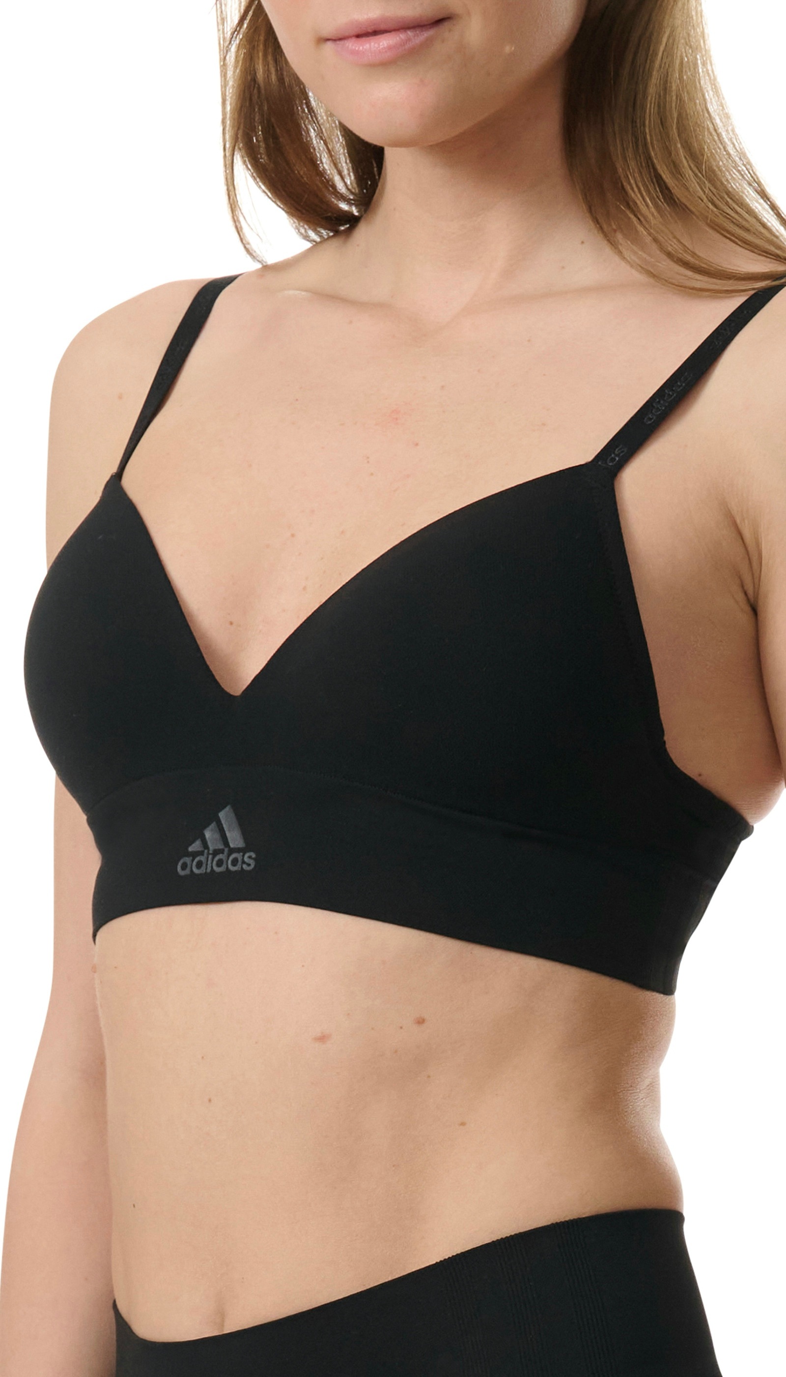 adidas Sportswear Bügelloser BH »"Sport Active Seamless Micro Stretch"«, elastisches Unterbrustband, ohne Bügel