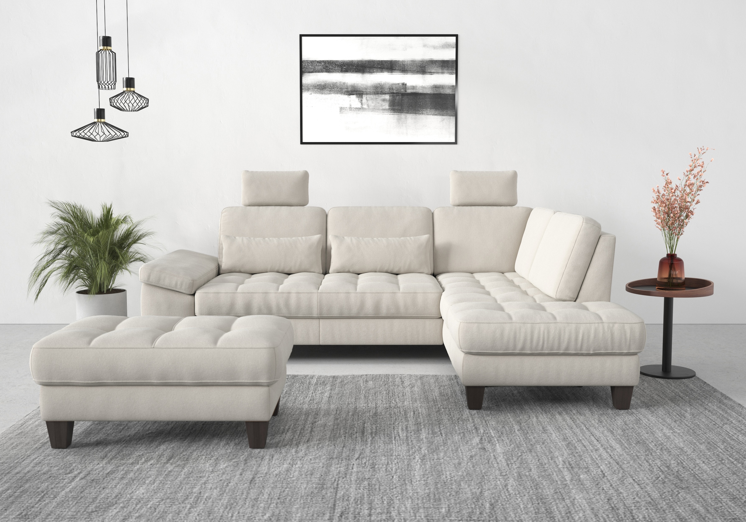 sit&more Stauraumhocker »Westham«, wahlewise mit/ohne Federkern