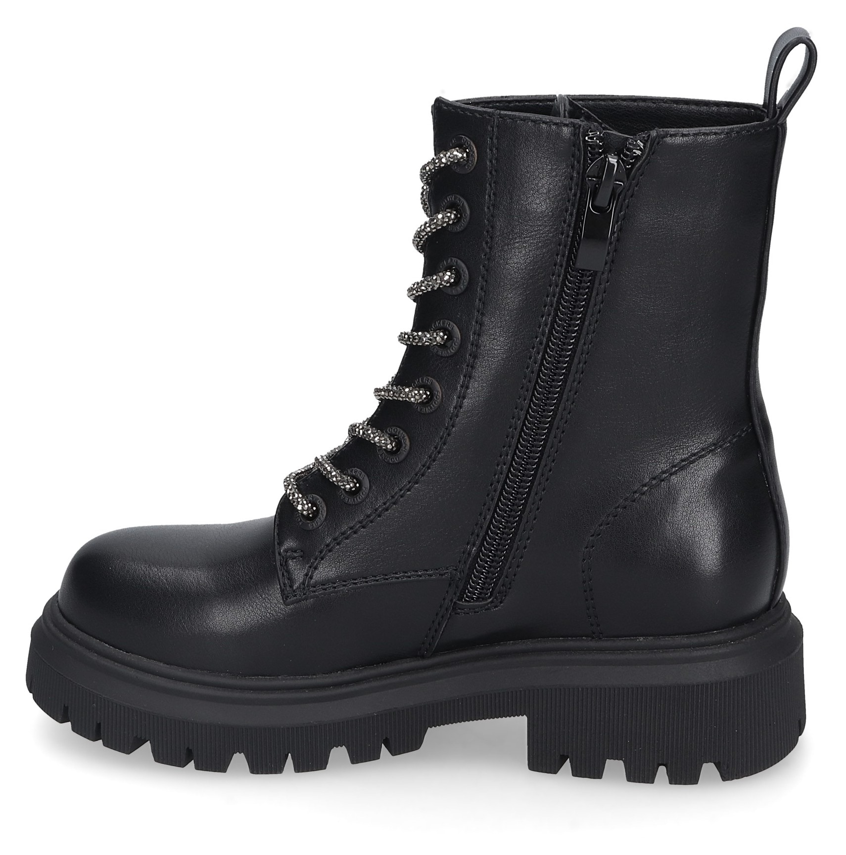 Dockers by Gerli Schnürstiefel  Biker Boots, Stiefel mit Reißverschluss
