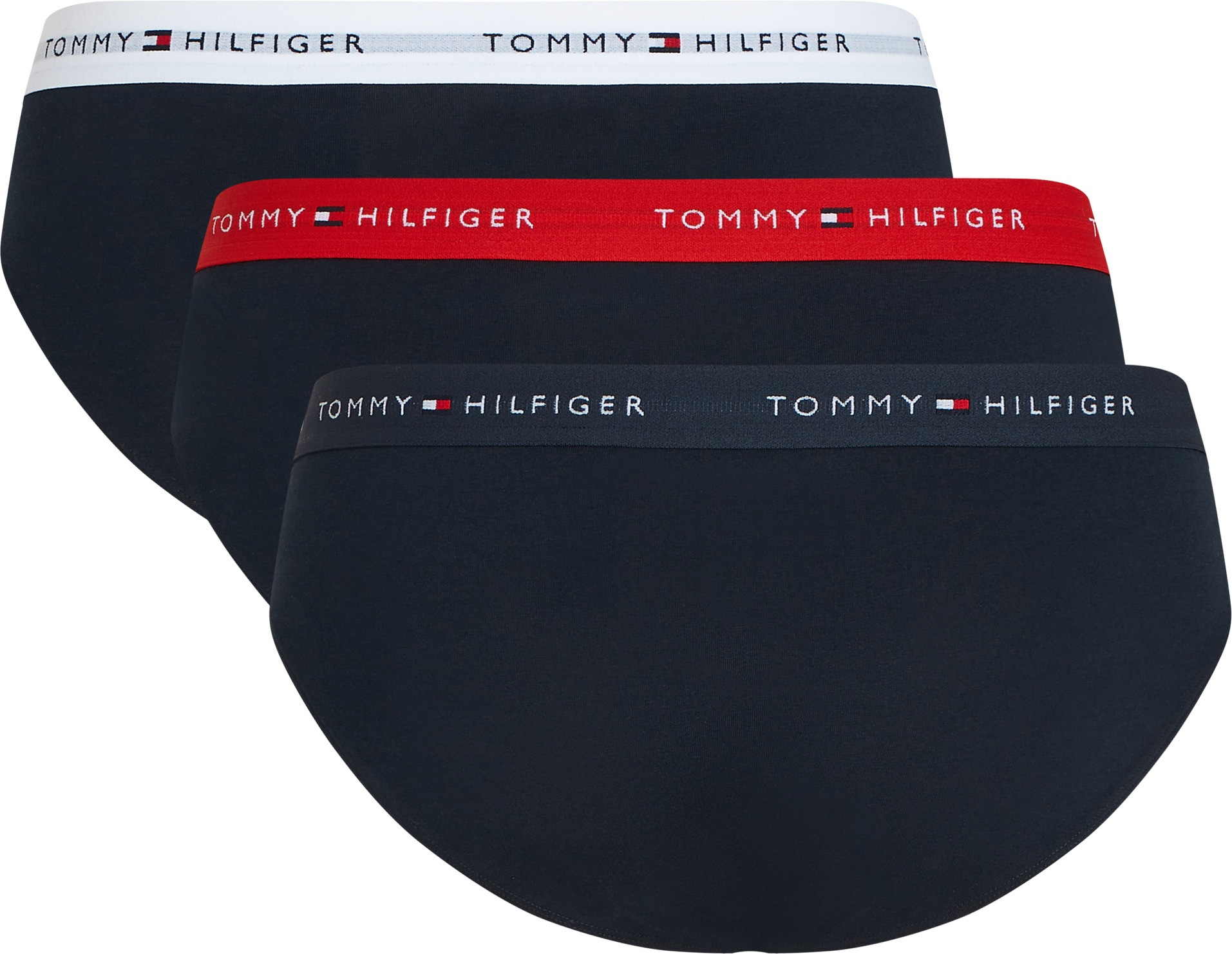 Tommy Hilfiger Underwear Slip »3P BRIEF DTM« Packung, 3er, 3 Stk. mit Logo-Elastikbund