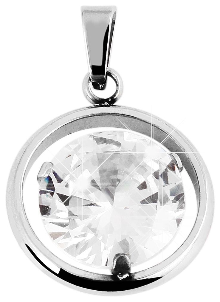 Adelia´s Kettenanhänger »Damen Anhänger aus Edelstahl«