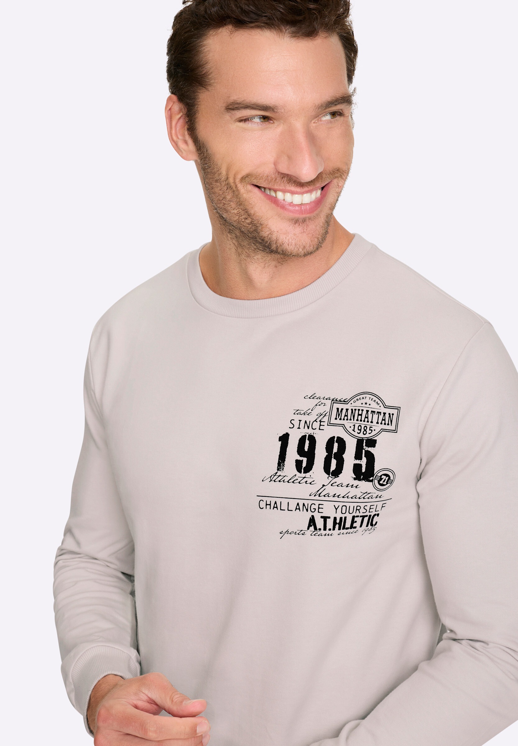 Witt Trainingsshirt »Sweatshirt Sweatshirt mit Bündchenabschlüssen«