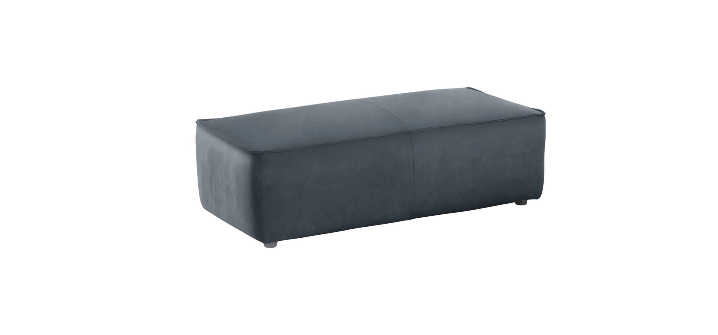 W.SCHILLIG Ecksofa »around-the-block«, (Spar-Set), inklusive Hocker, mit eleganter Biese, mit Federkern