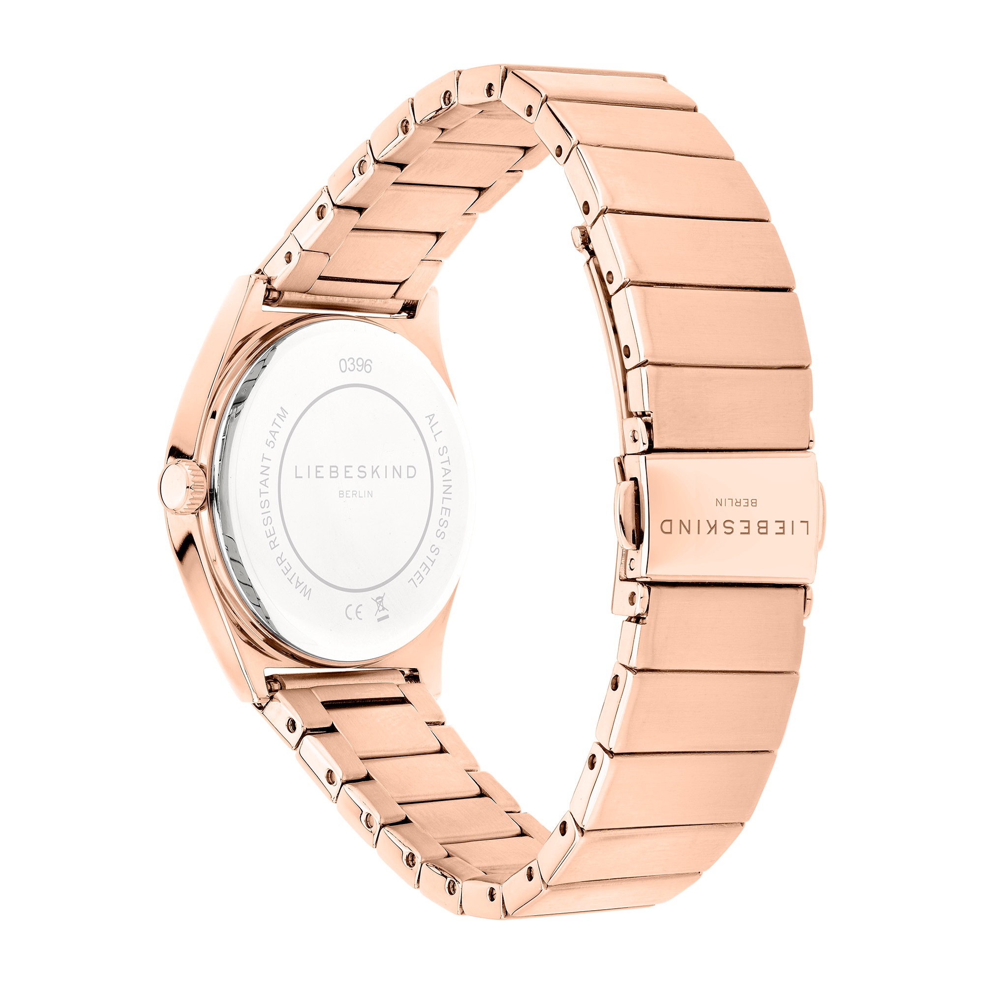 Liebeskind Berlin Quarzuhr »Vinyl Vision« Armbanduhr, Damenuhr, Edelstahlarmband, analog