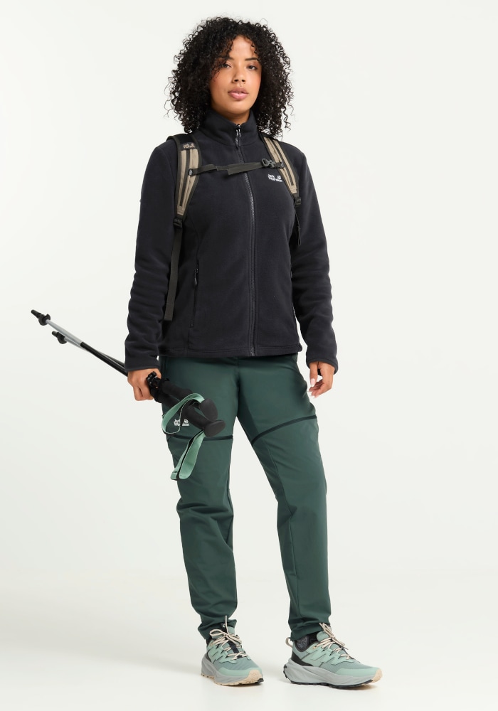 Jack Wolfskin Fleecejacke »TAUNUS 200 FZ W« als sportlicher Midlayer, für Wandern und Freizeit, wärmend