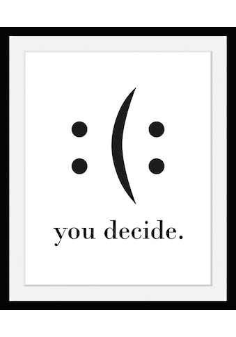 Bild »you decide«