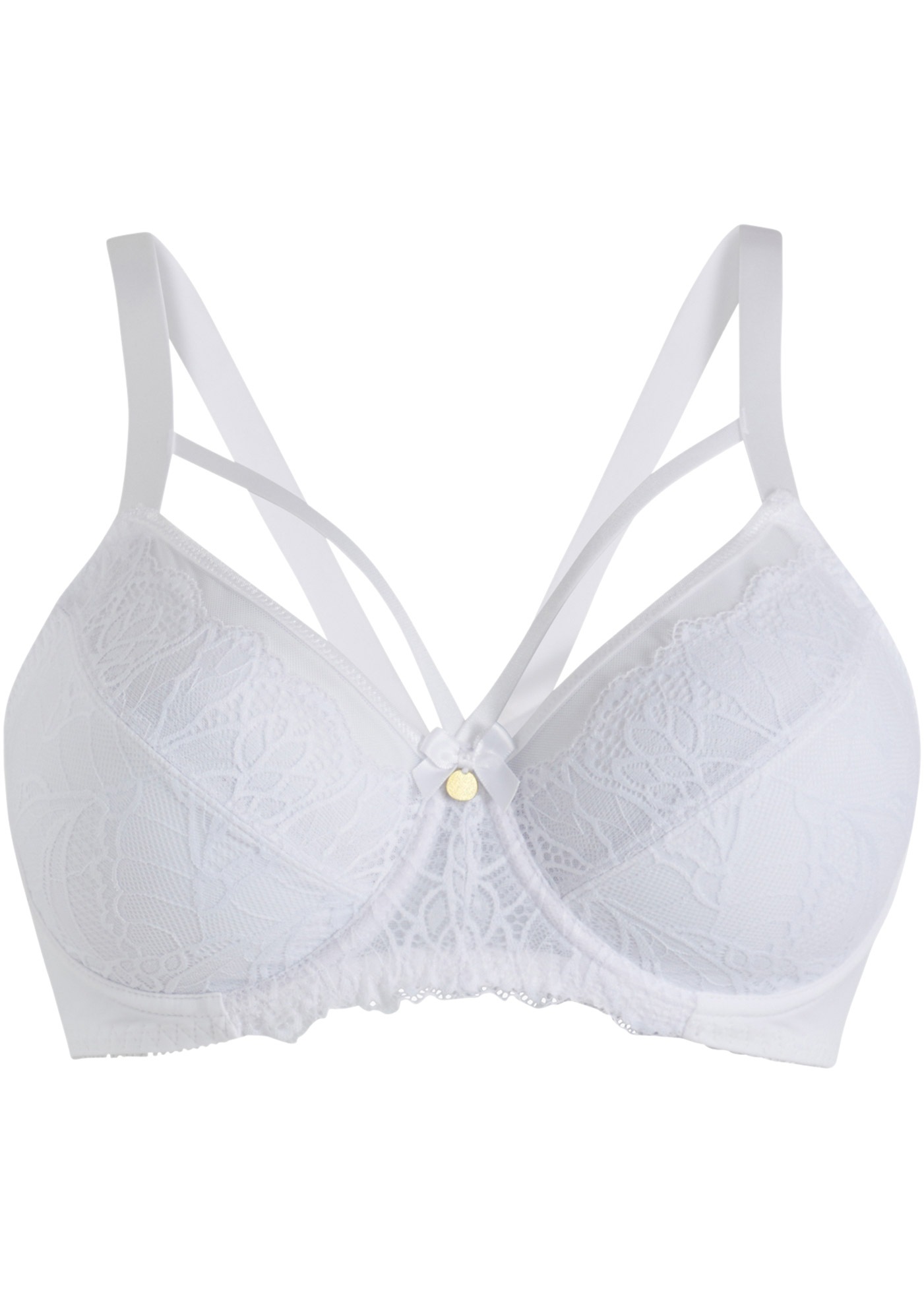 bonprix Minimizer-BH »Minimizer-BH mit zarter Spitze« mit Spitze und raffinierten Details