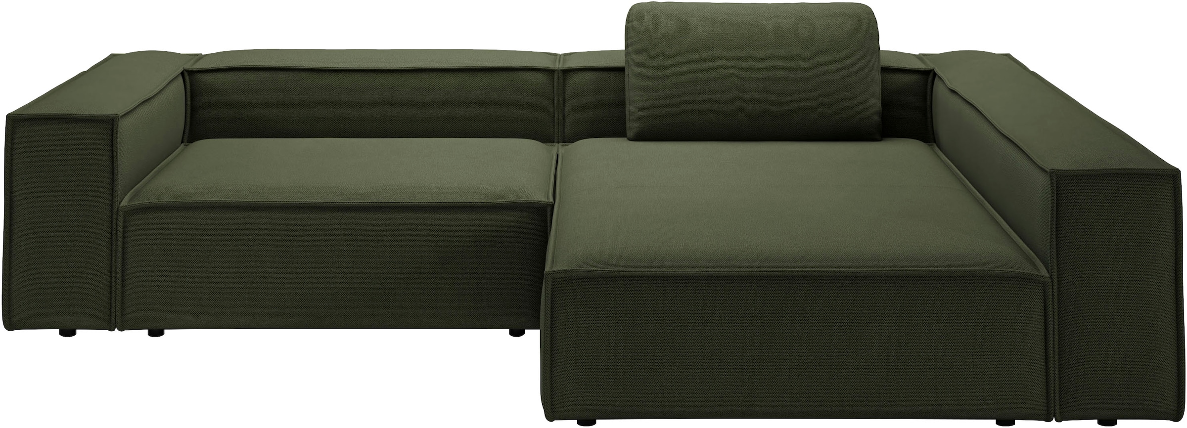 Places of Style Ecksofa »Watertown, moderne XXL L-Form, 306 cm breit«, Komfortabel mit tiefer Sitzfläche – ideal für große Wohnräume