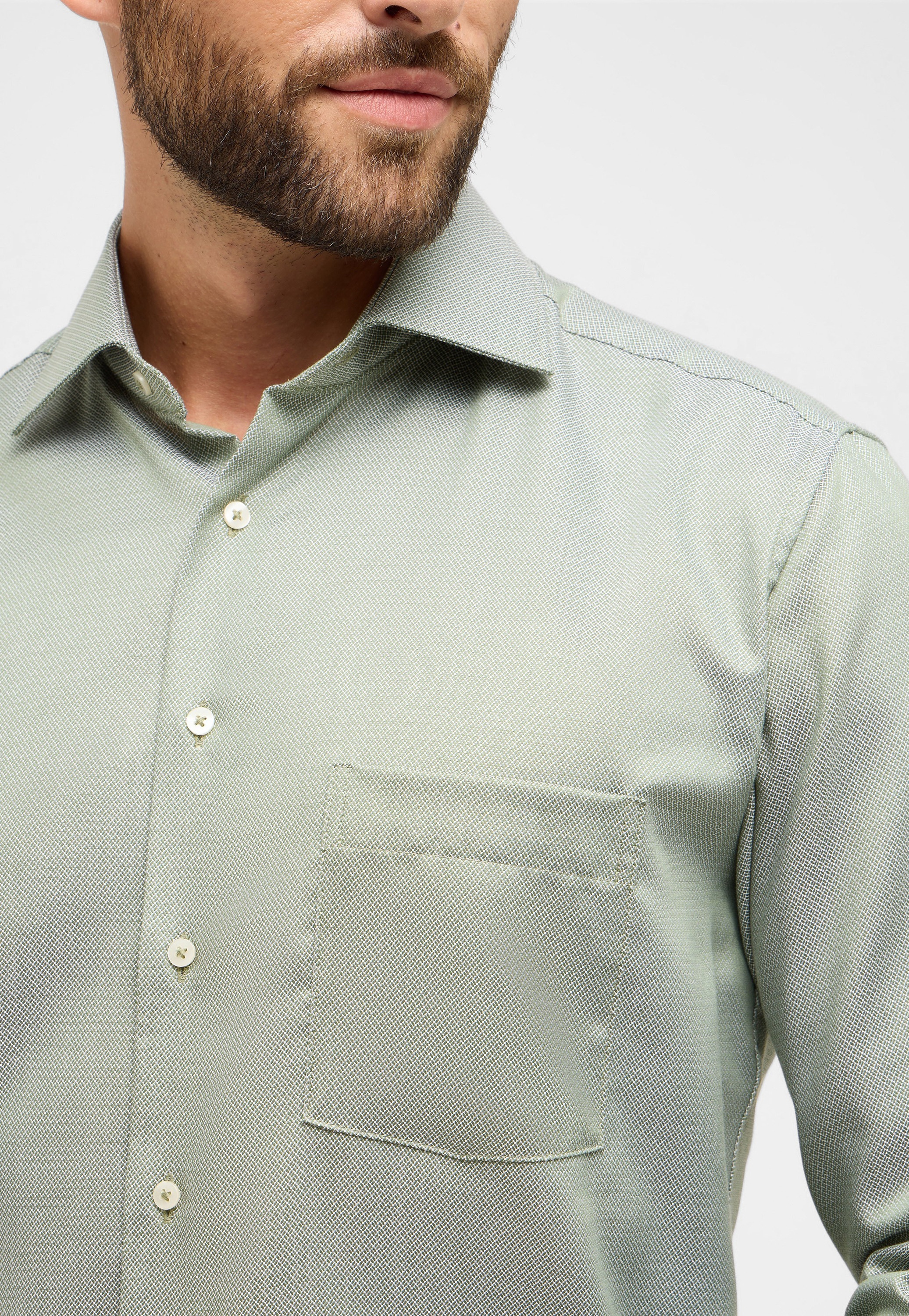 Eterna Langarmhemd »MODERN FIT«, NON IRON (bügelfrei)