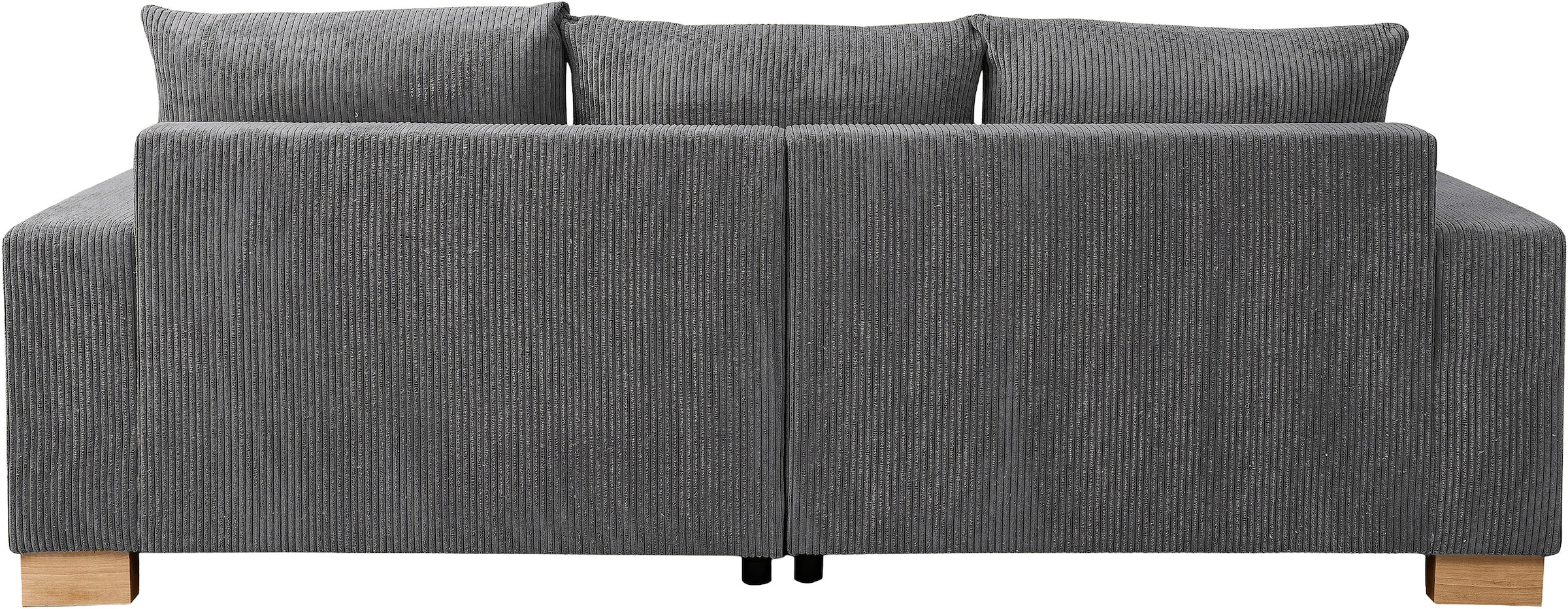 WERK2 Big-Sofa »Rimini Mega-Couch, 4-Sitzer, Cord, XXL Couch mit großer Sitztiefe« Megasofa mit 4 Sitzplätzen, losen Rückenkissen & Zierkissen