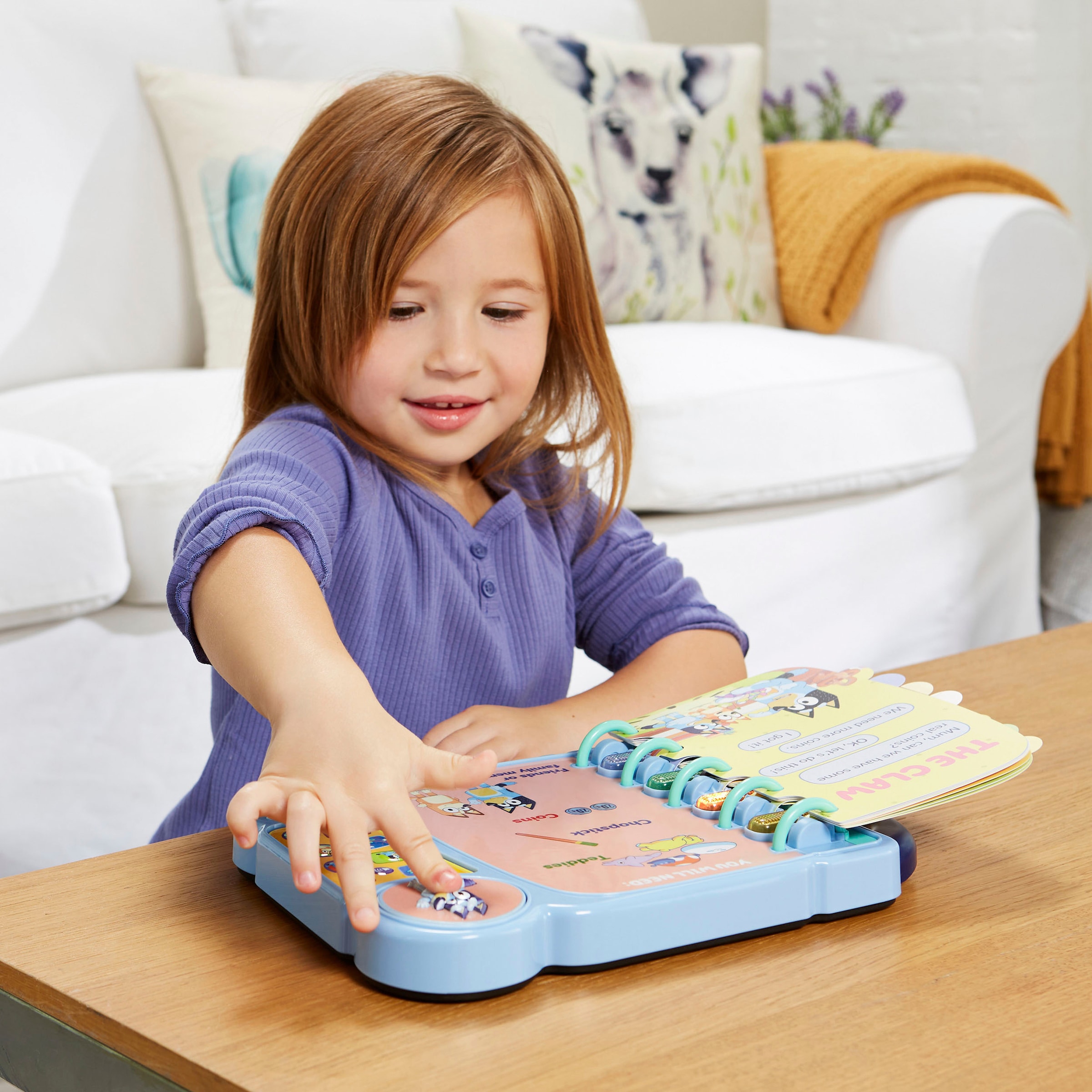 Vtech® Buch »Bluey Lernspielbuch«, interaktives Lernbuchsystem
