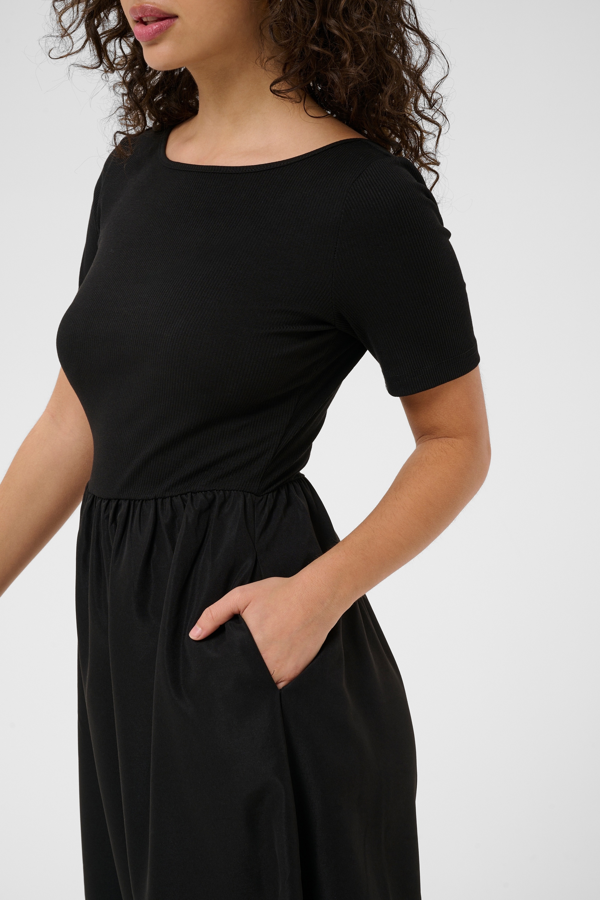 KAFFE Midikleid »Kleid KAkirsten«