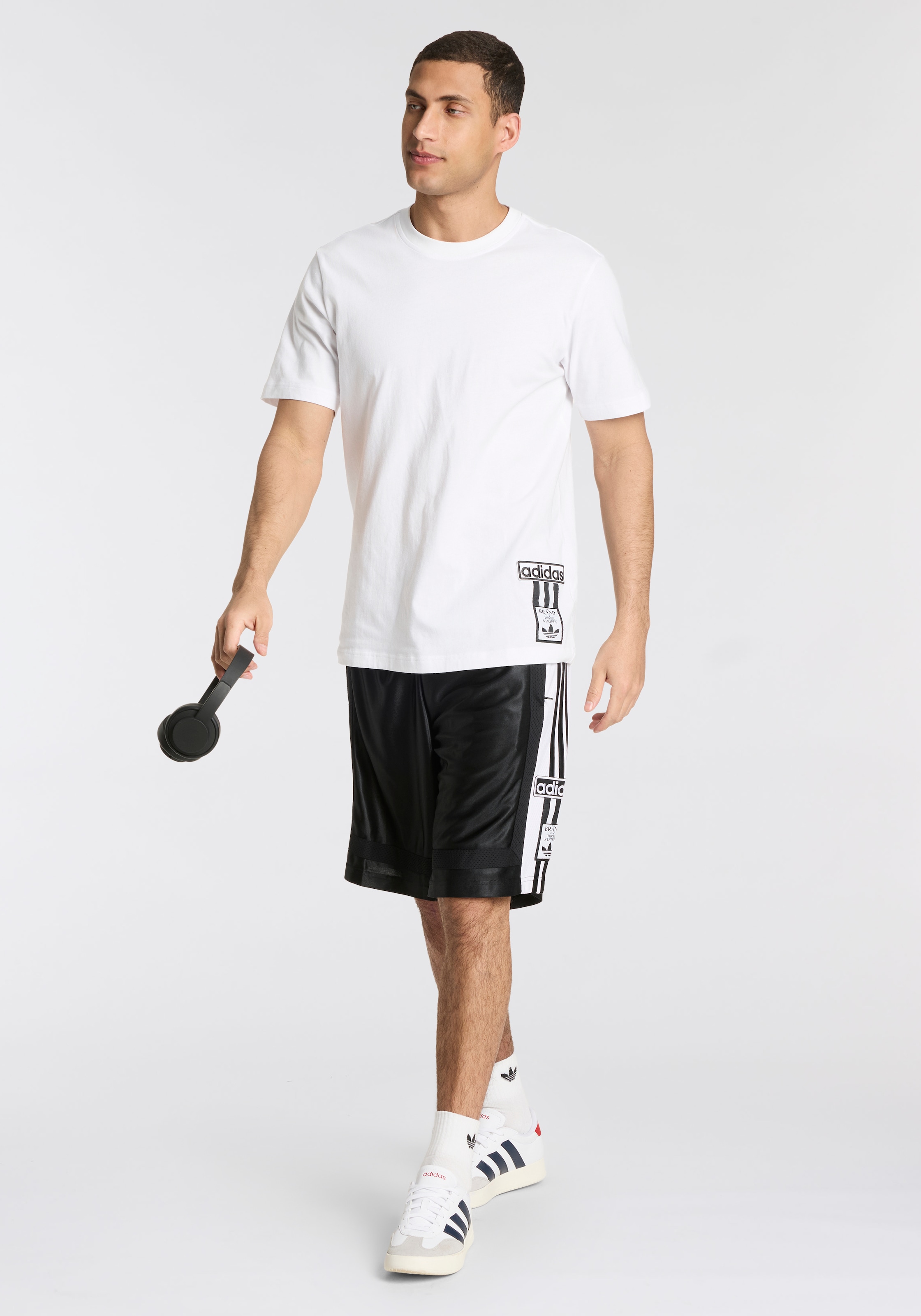 adidas Originals Sportsocken »1/4 SOCKS 6P«, (6 Paar), Knöchellange Socken im Trefoil Style, 6er Packung