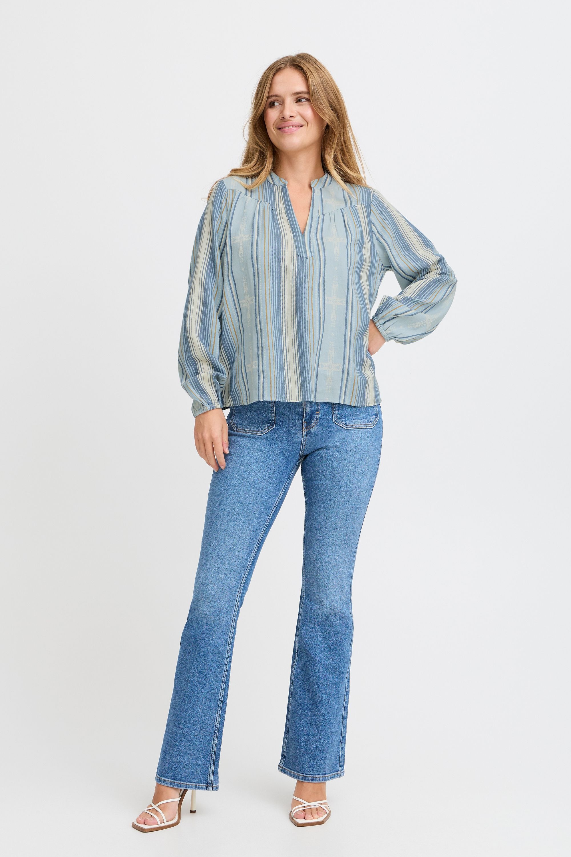 Pulz Jeans Tunika »Langarmbluse PZTIONA Blouse«