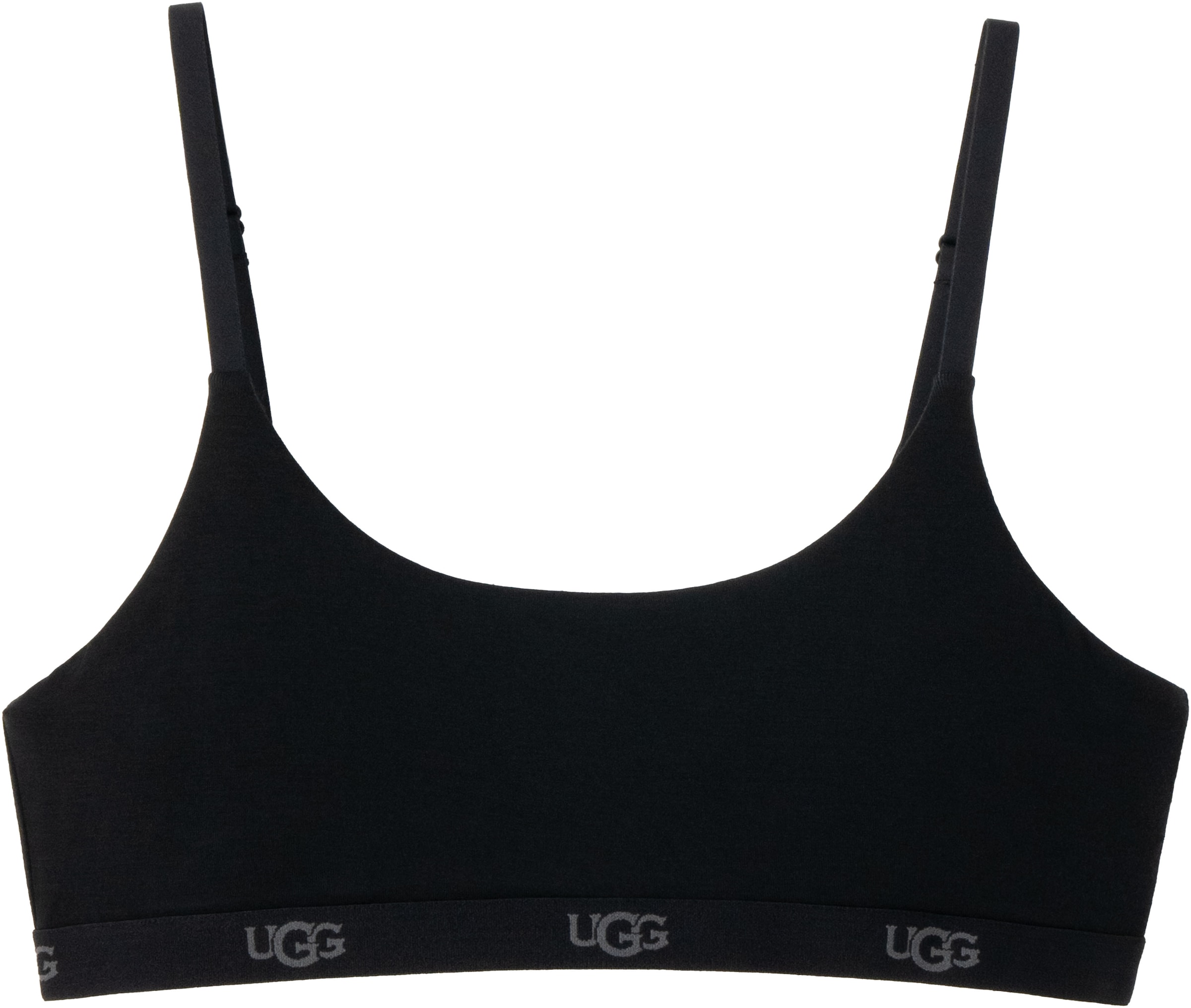 UGG Bralette »Estella Bralette«, Satinband mit Markenlogo