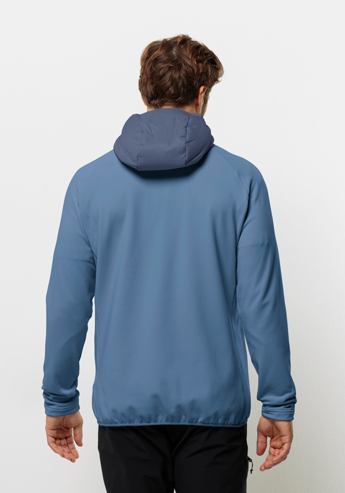 Jack Wolfskin Hybridjacke »ROUTEBURN PRO HYBRID M«, mit Kapuze