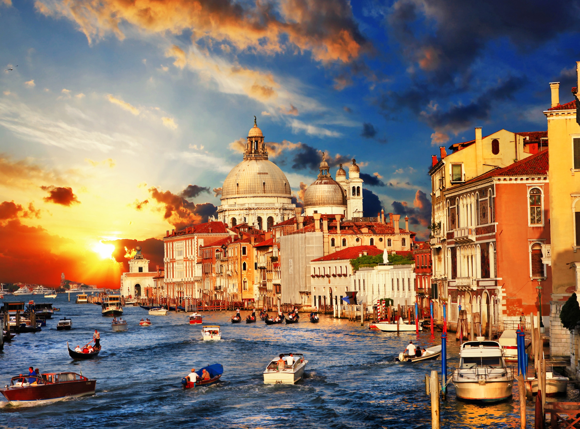 Fototapete »Venice Sunset«