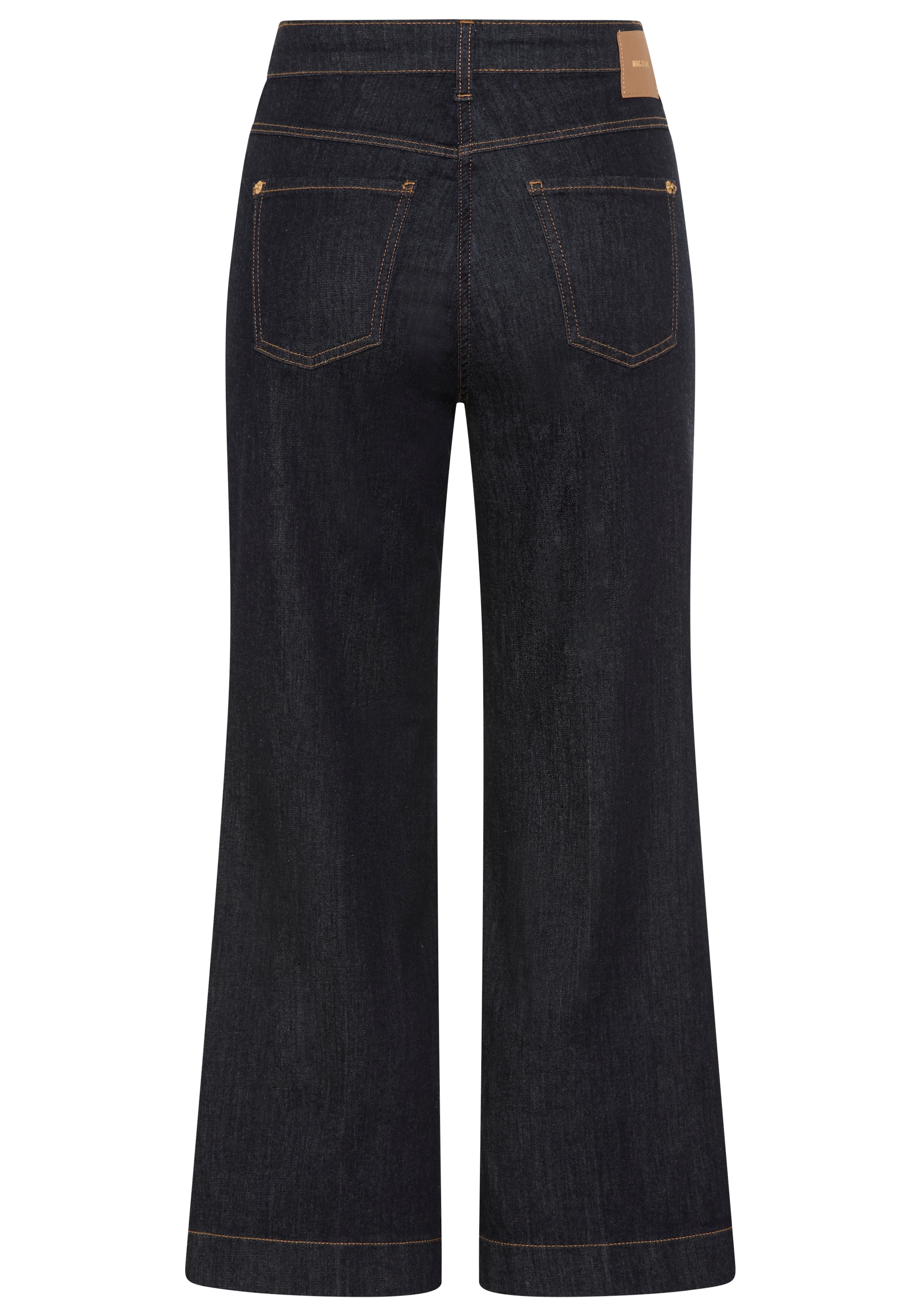 MAC Weite Jeans »DREAM WIDE« mit Fransen am Saum