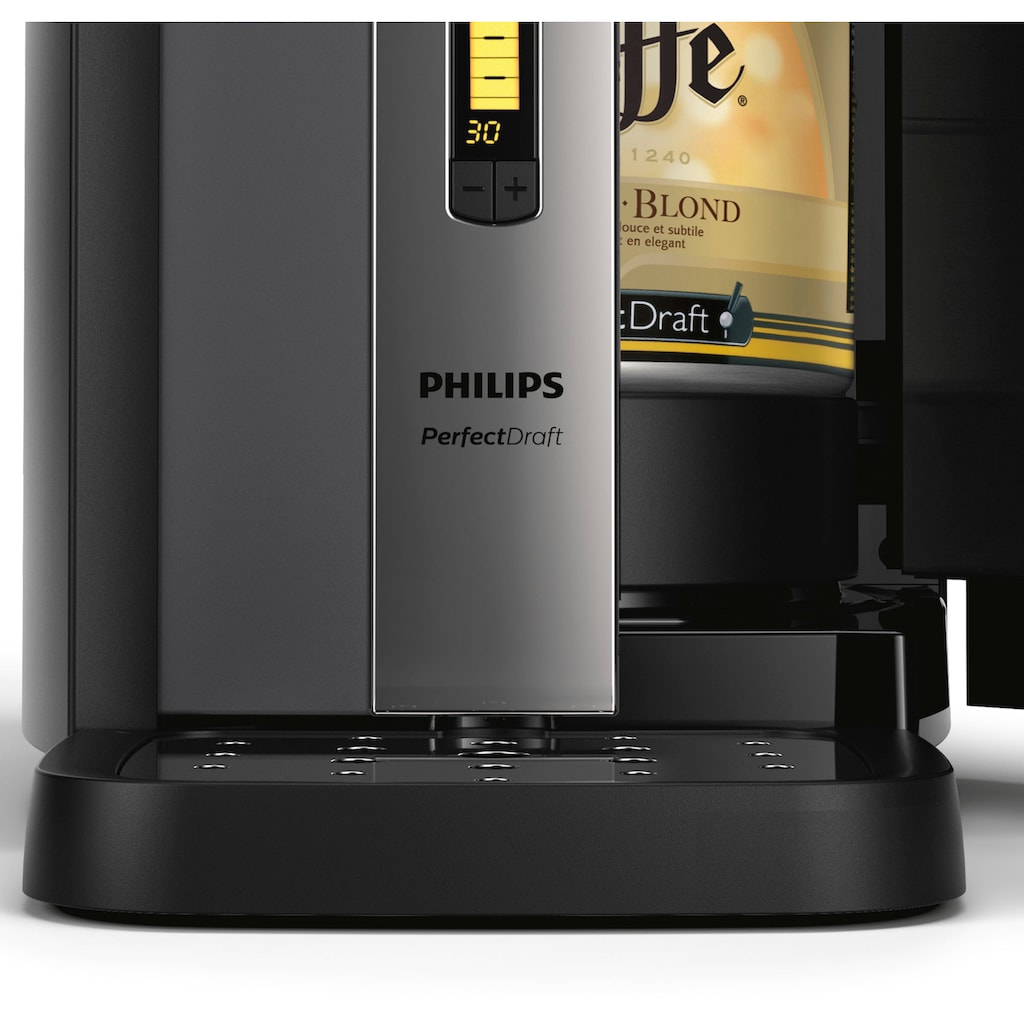 Philips Bierzapfanlage »HD3720/25«, 6 Liter-Fässer, LCD-Display, 1,5 Bar, 3°C Biertemperatur