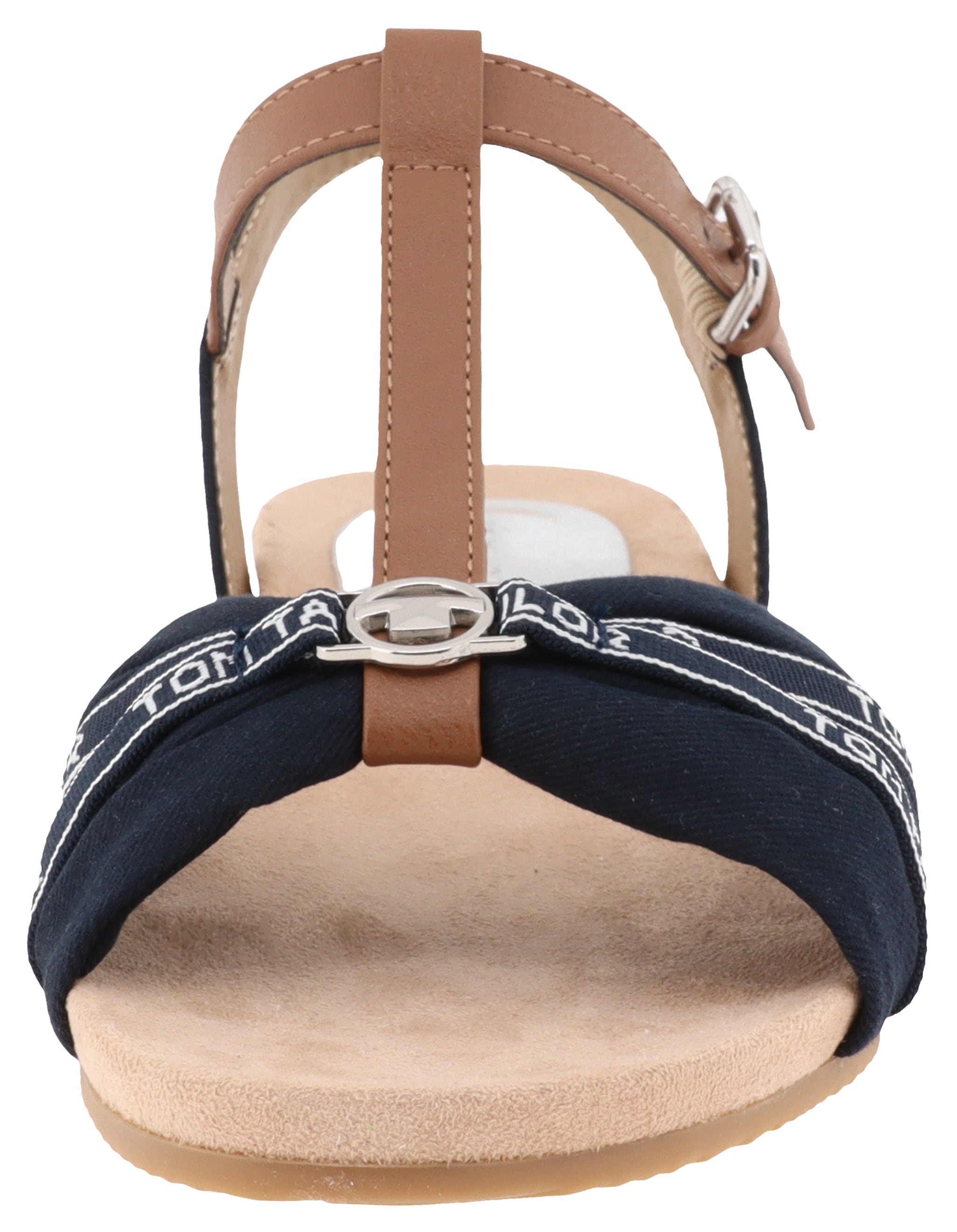 TOM TAILOR Sandalette  , Sommerschuh, Sandale, Blockabsatz, mit verstellbarer Schnalle