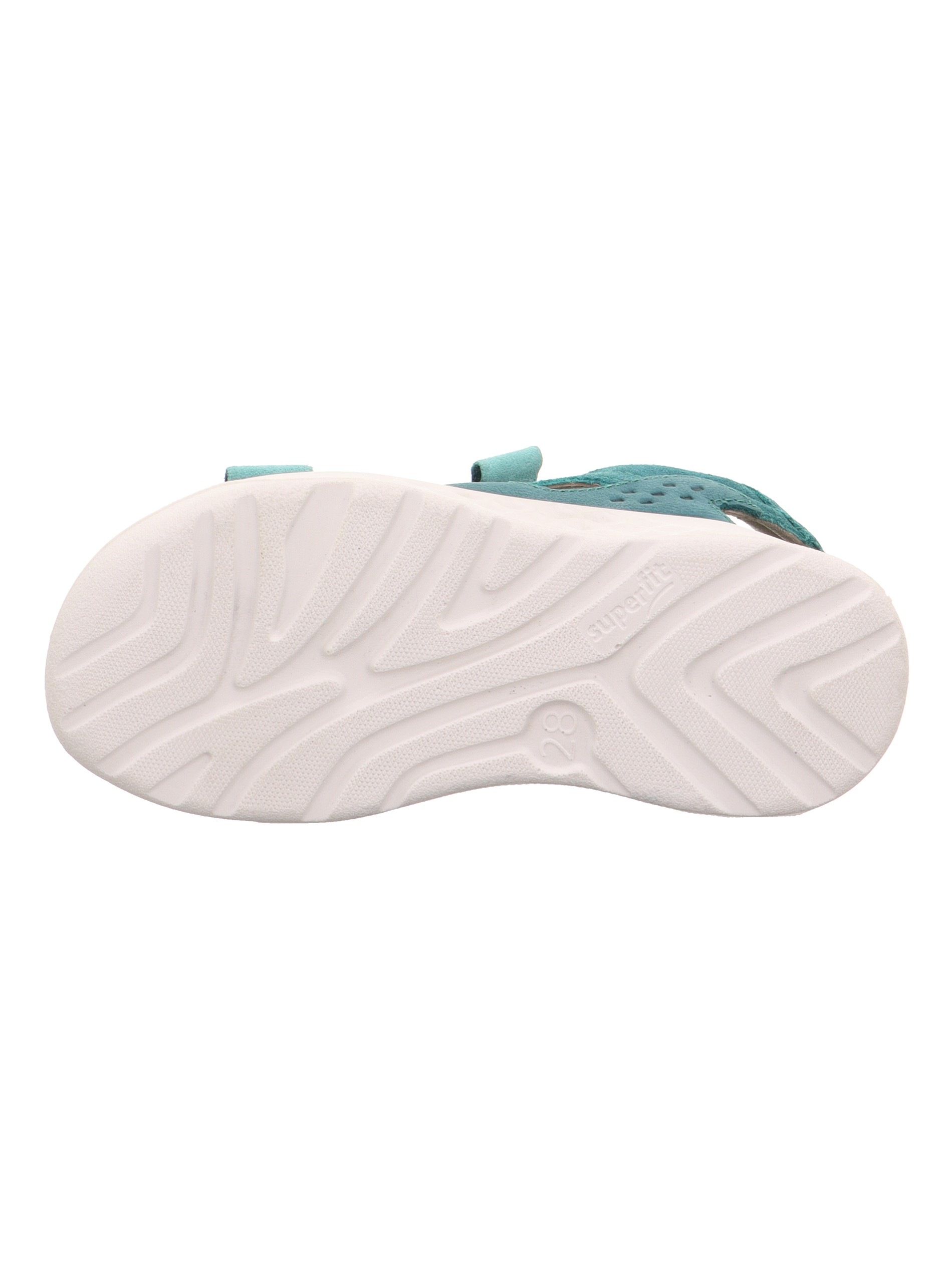 Superfit Sandale »LAGOON WMS: mittel«  Klettschuh, in WMS: Weite mittel, Größenschablone zum Download