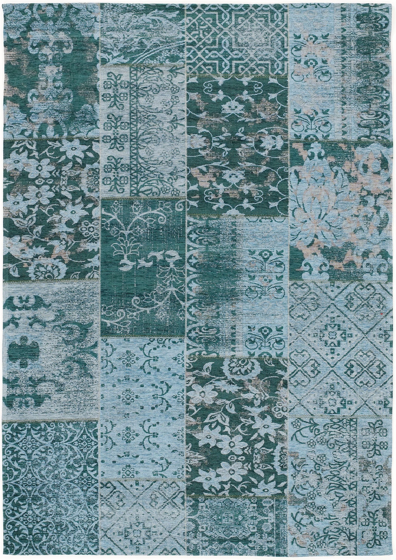 OCI DIE TEPPICHMARKE Teppich »Alanis Allover«, rechteckig, 5 mm Höhe, Flachgewebe, Wohnzimmer