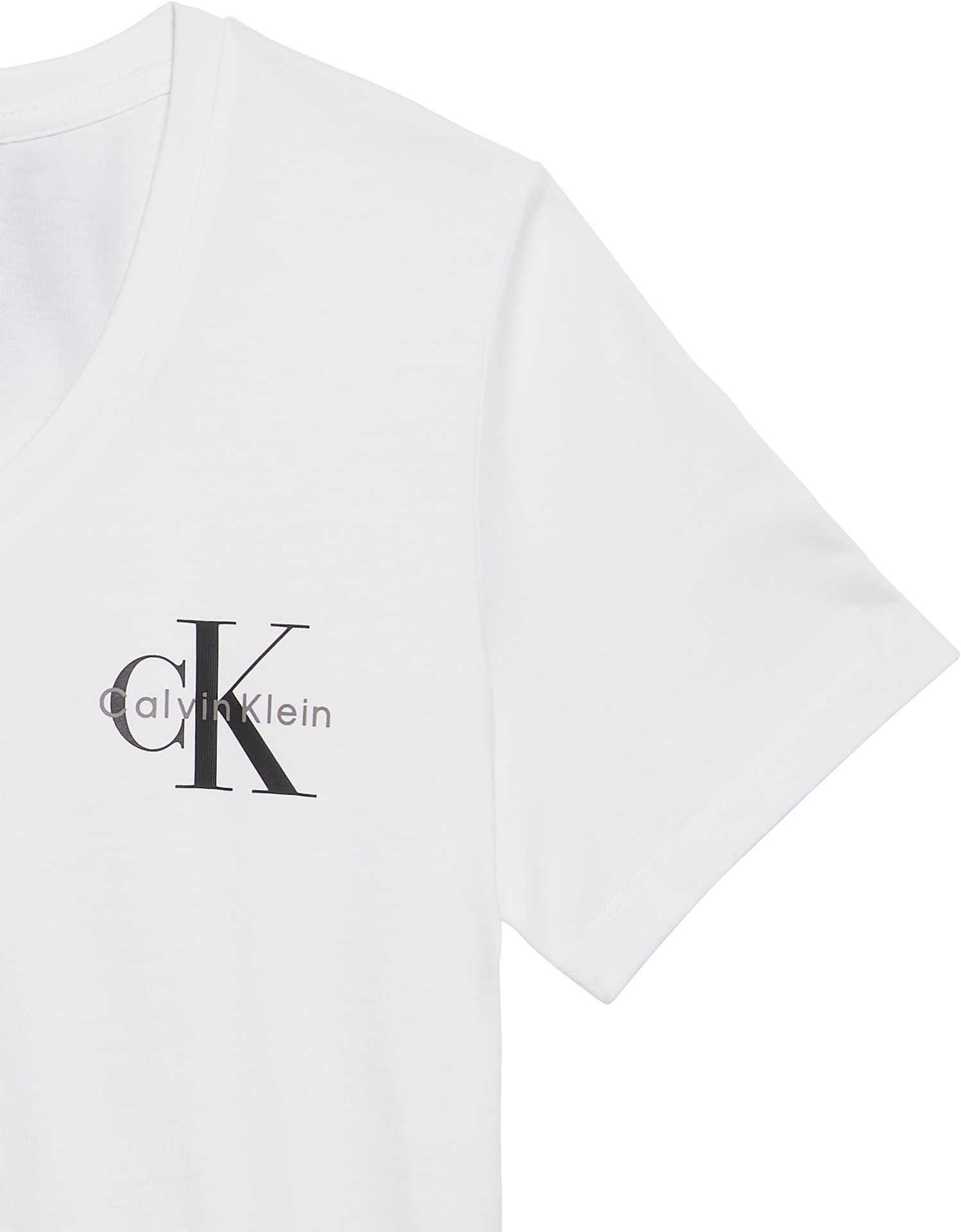 Calvin Klein Jeans T-Shirt »MONOLOGO VNK 2PACK TEE« Packung, 2er-Pack, 2 Stk. , Logoschriftzug