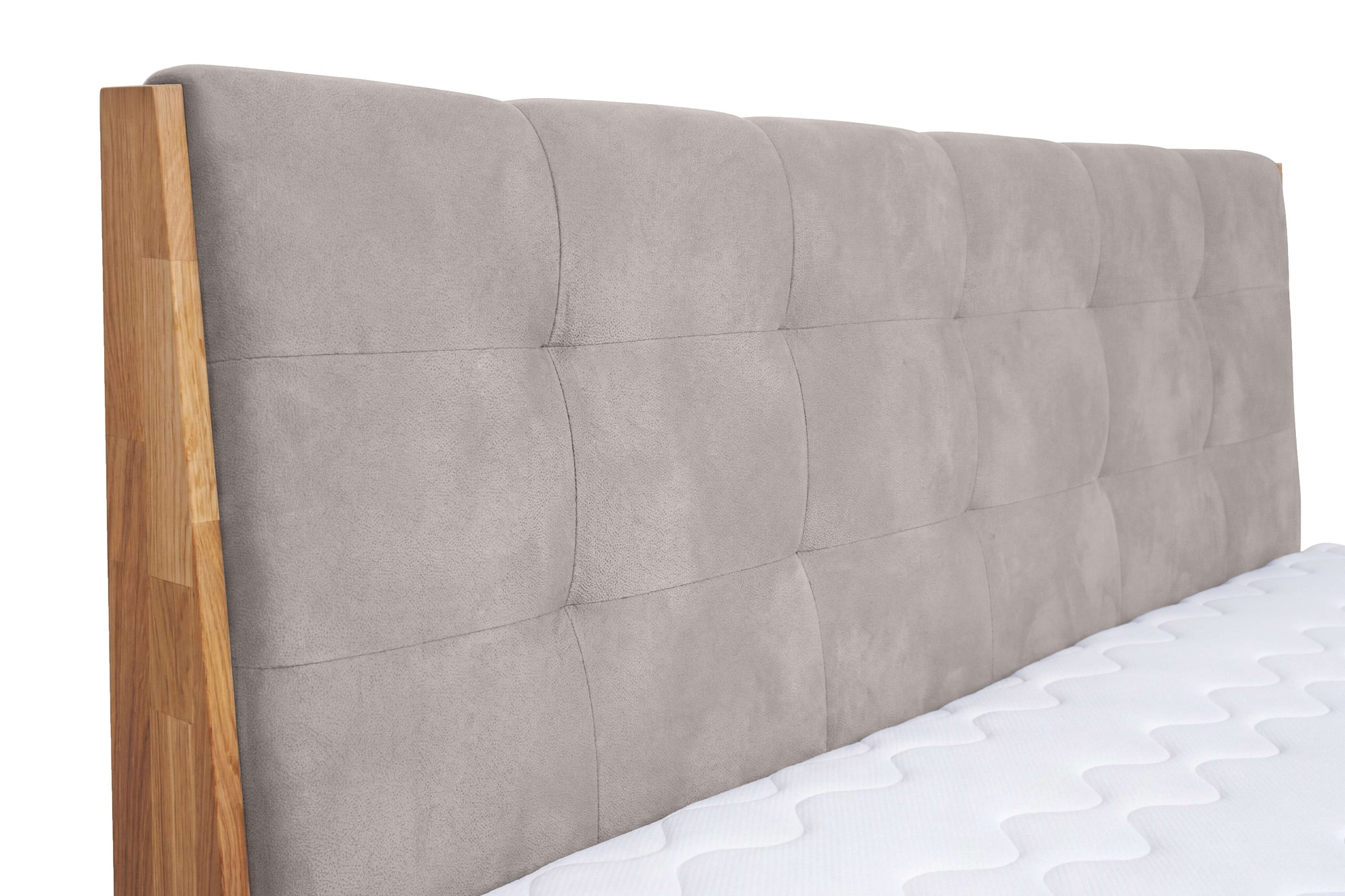 OTTO home Boxspringbett »Alleea, Doppelbett, Polsterbett, Federkernbett, Komforbett, 160/180 cm« inkl. Topper, zwei Bettkästen, Taschen-Federkernmatratze, Härtegrad 3